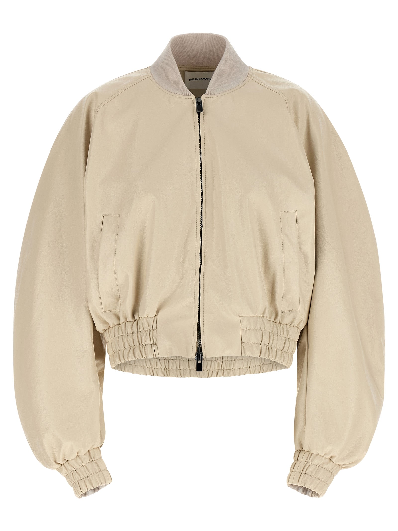 The Andamane Beige Polyethylene Bomber