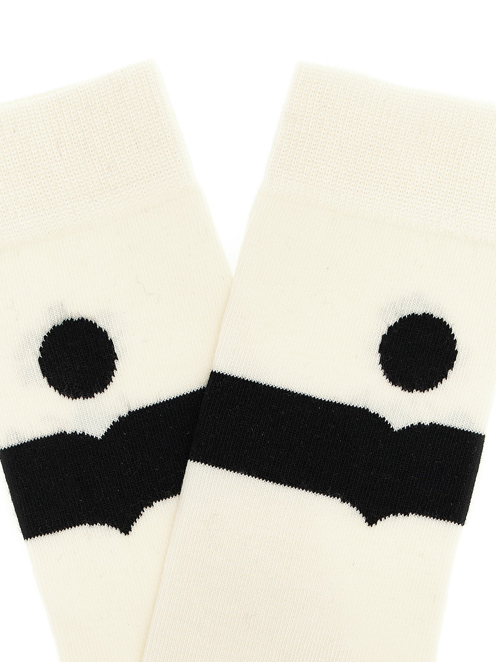Isabel Marant Beige Cotton Socks