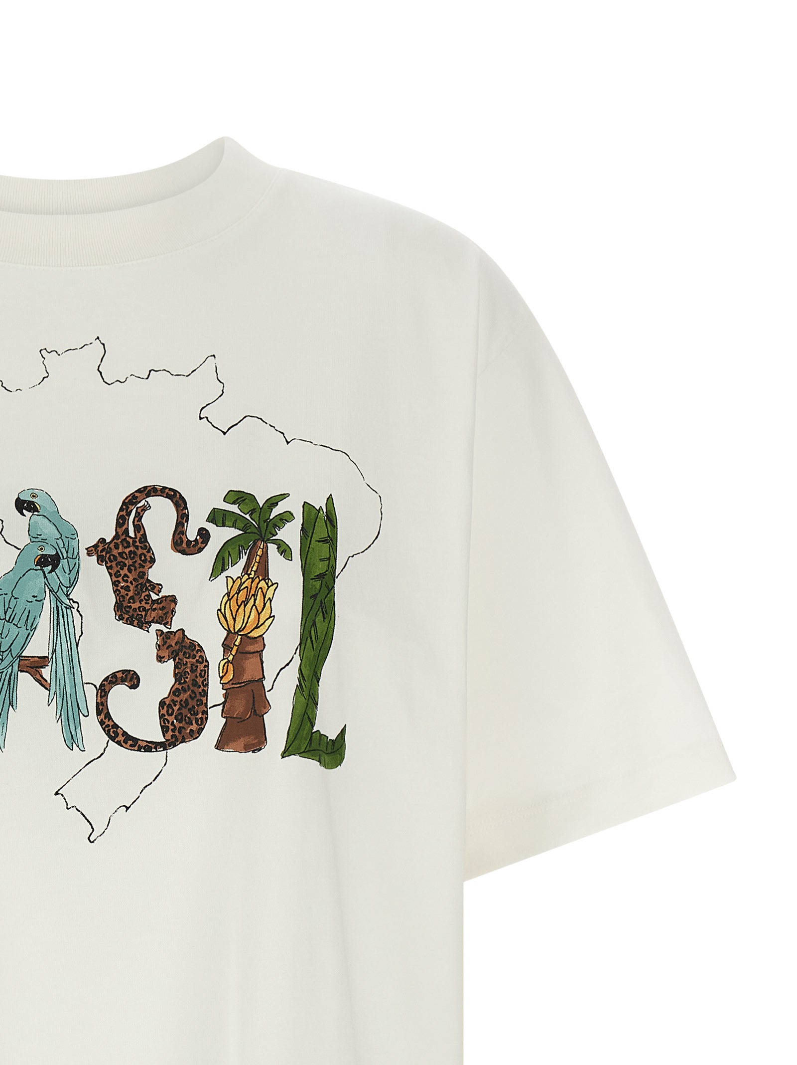 FARM RIO White Cotton T-Shirt