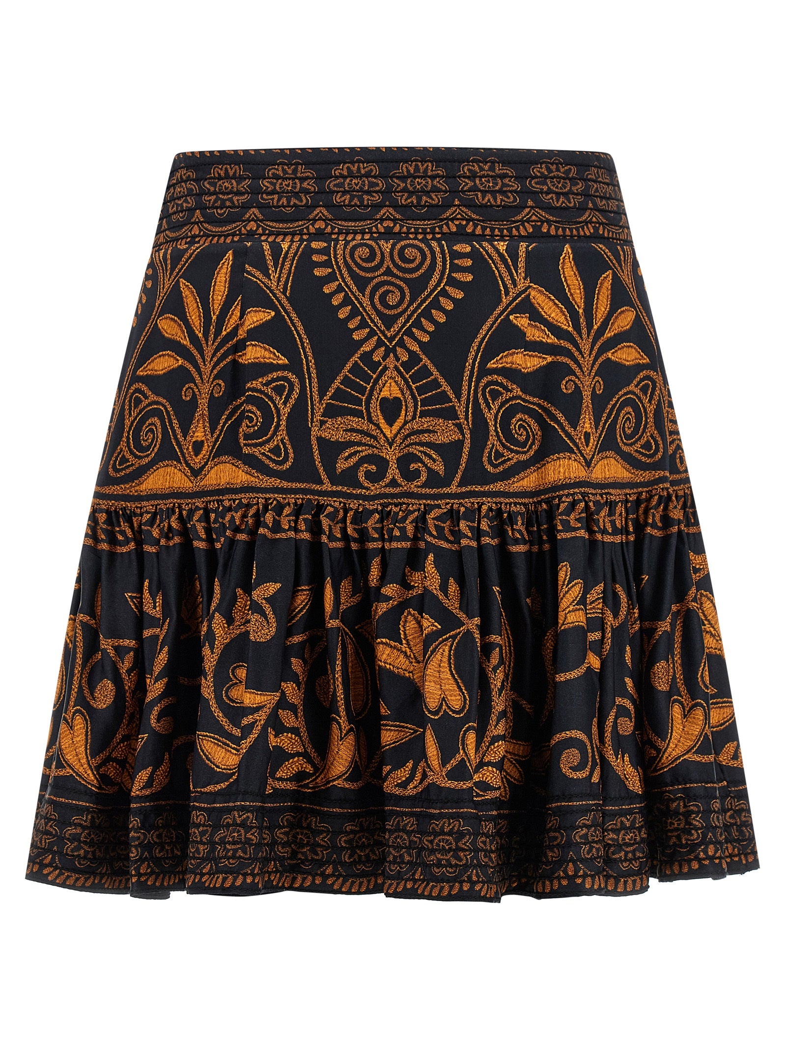 FARM RIO Multicolor Viscose Long Skirt
