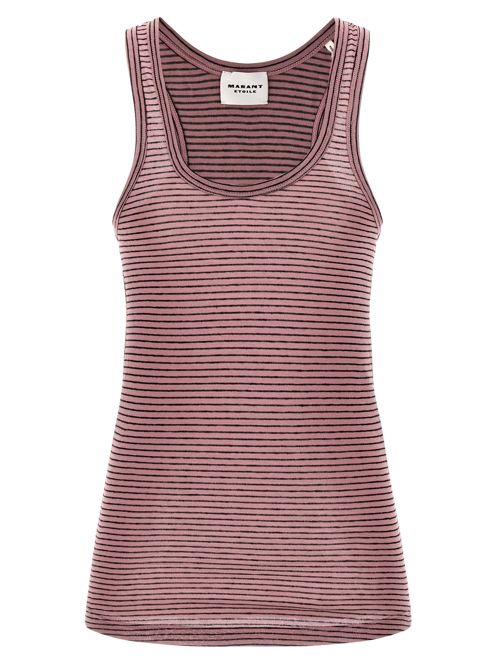 Marant Etoile Multicolor Cotton Sleeveles T-Shirt