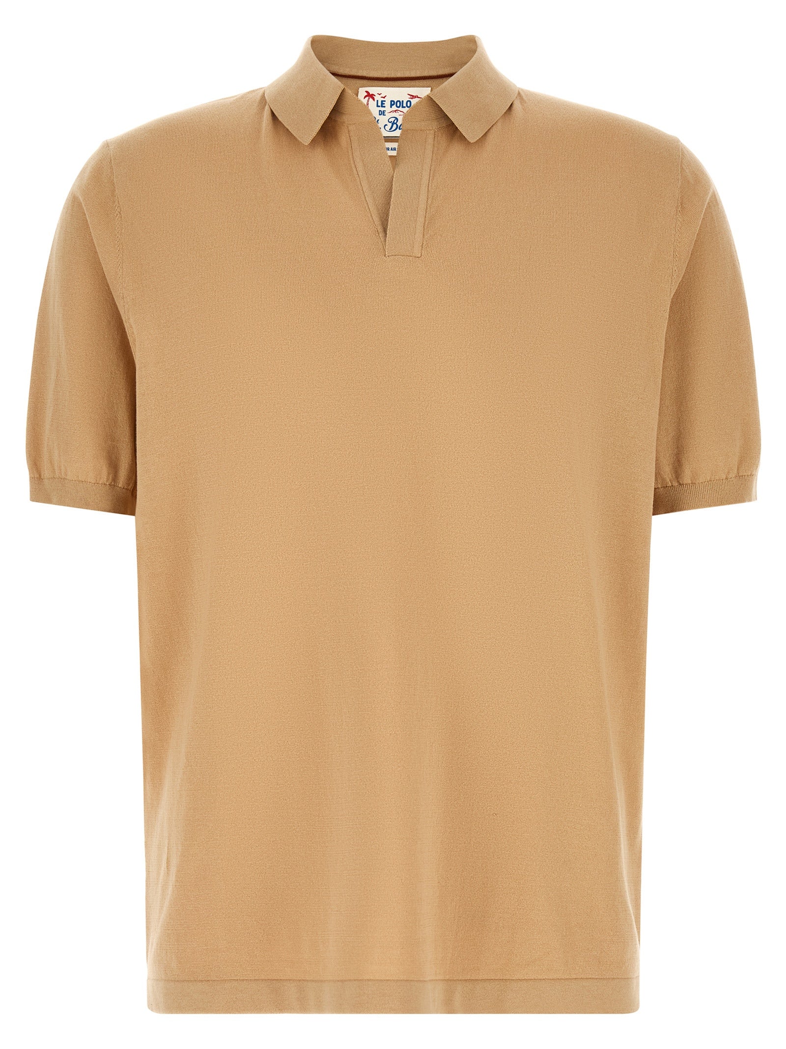 MC2 Saint Barth Beige Cotton Polo Shirt