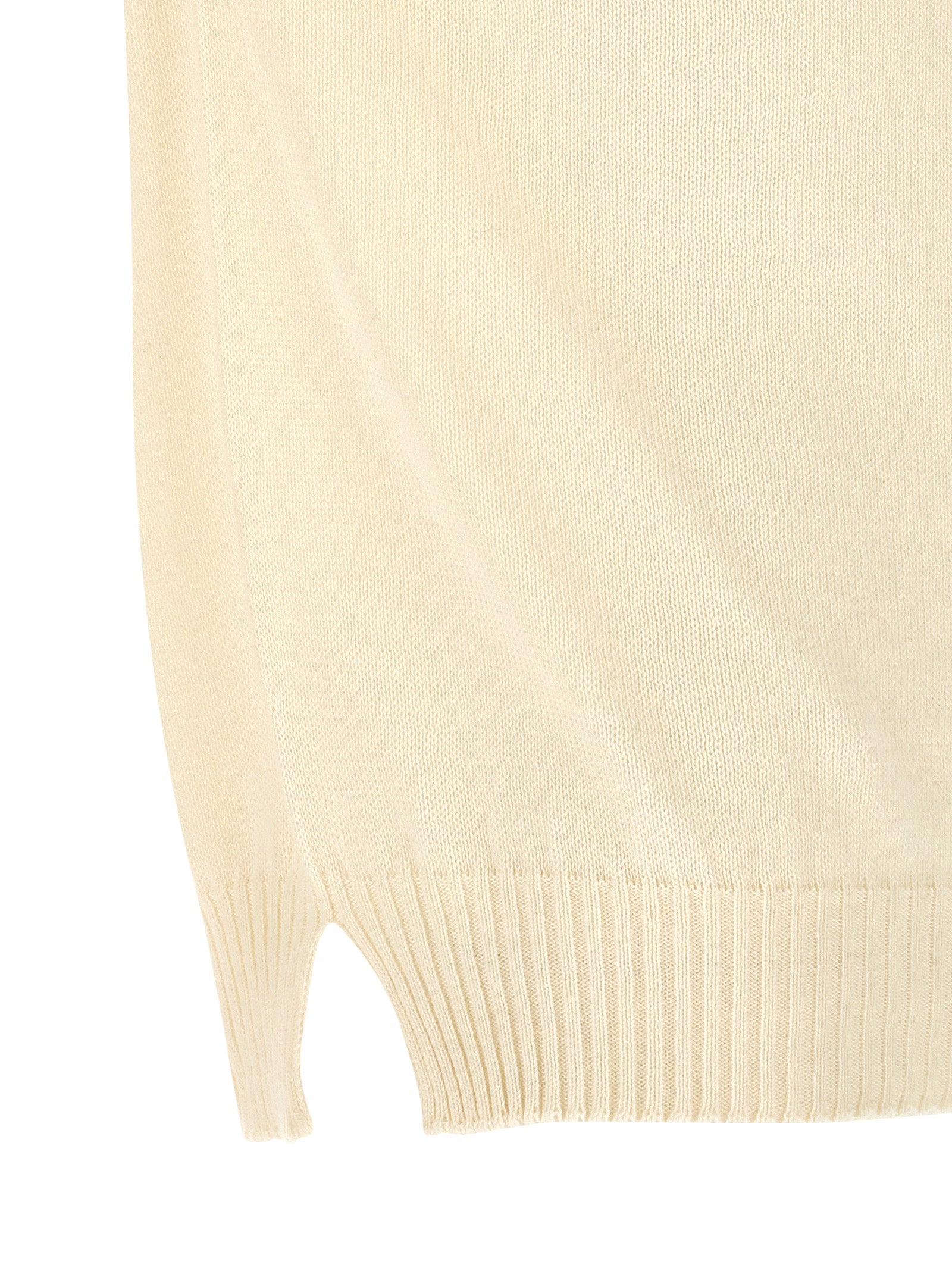 MA'RY'YA White Cotton Cardigan