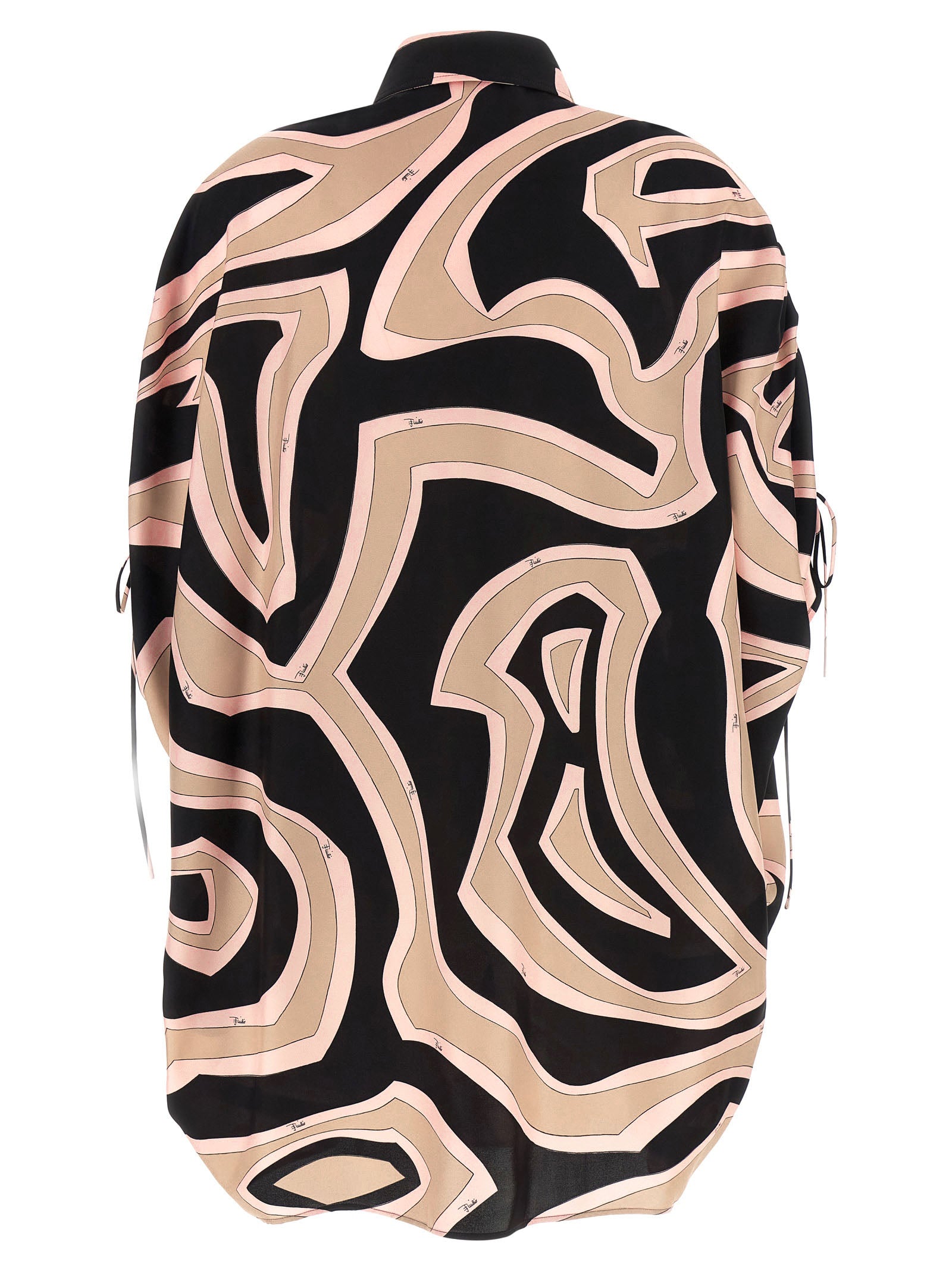 Emilio Pucci Multicolor Silk Short Dress