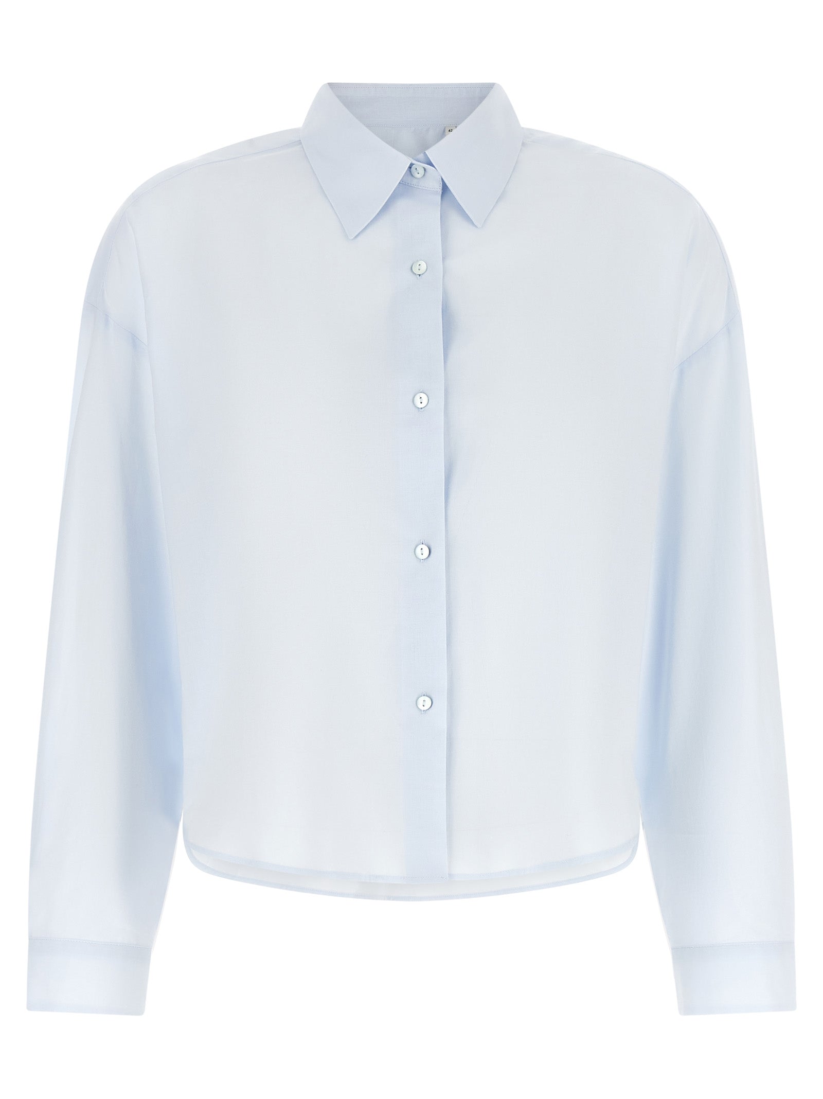 XACUS Blue Cotton Blouse