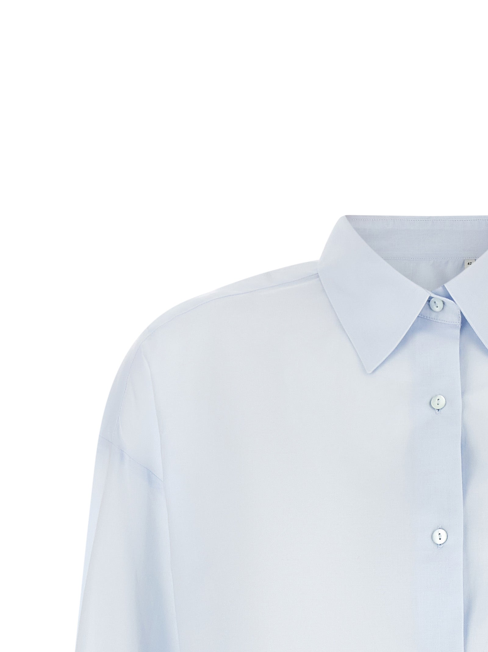 XACUS Blue Cotton Blouse