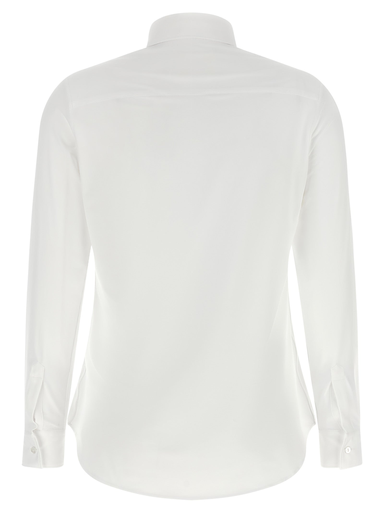 XACUS White Polyamide Blouse