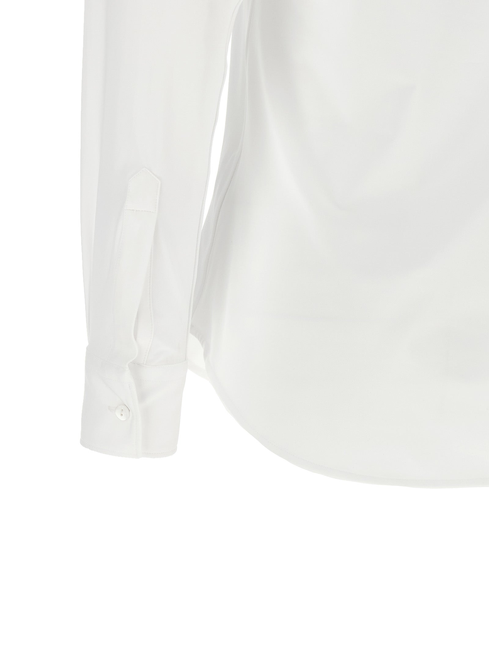 XACUS White Polyamide Blouse