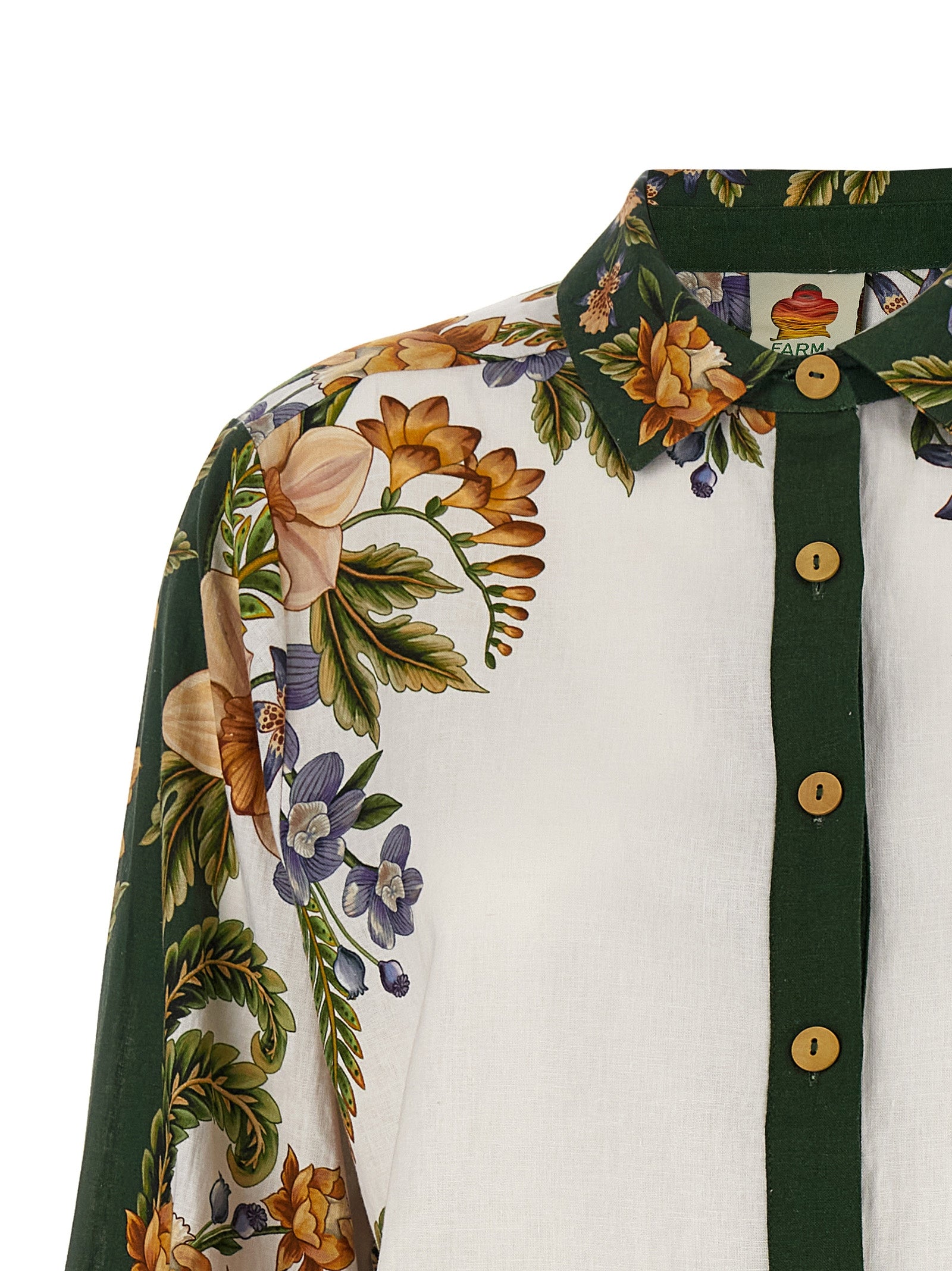 FARM RIO Multicolor Cotton Blouse