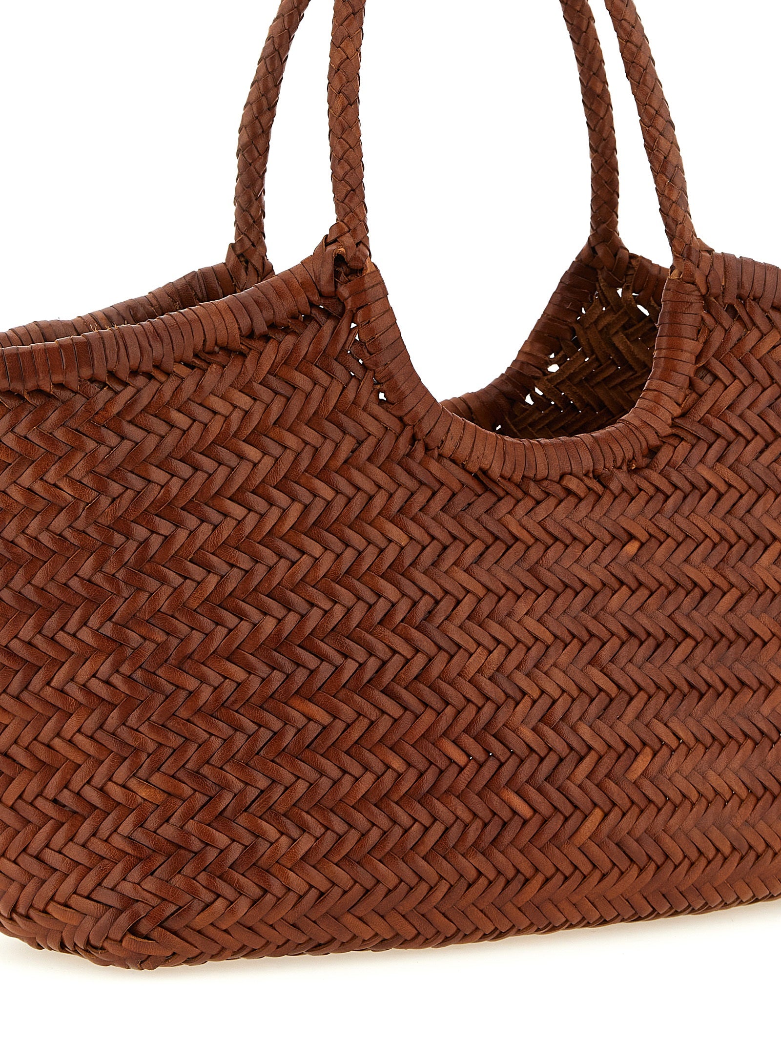Dragon Diffusion Brown Calfskin Shoulder Bag