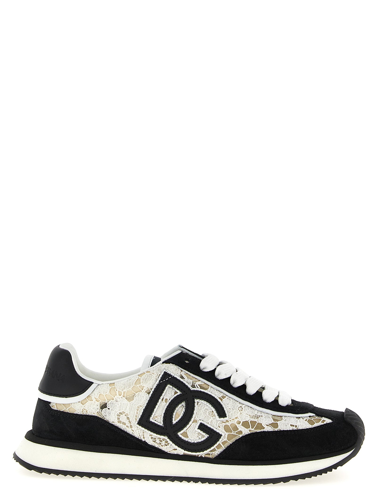 Dolce & Gabbana Bicolor Cotton Sneakers
