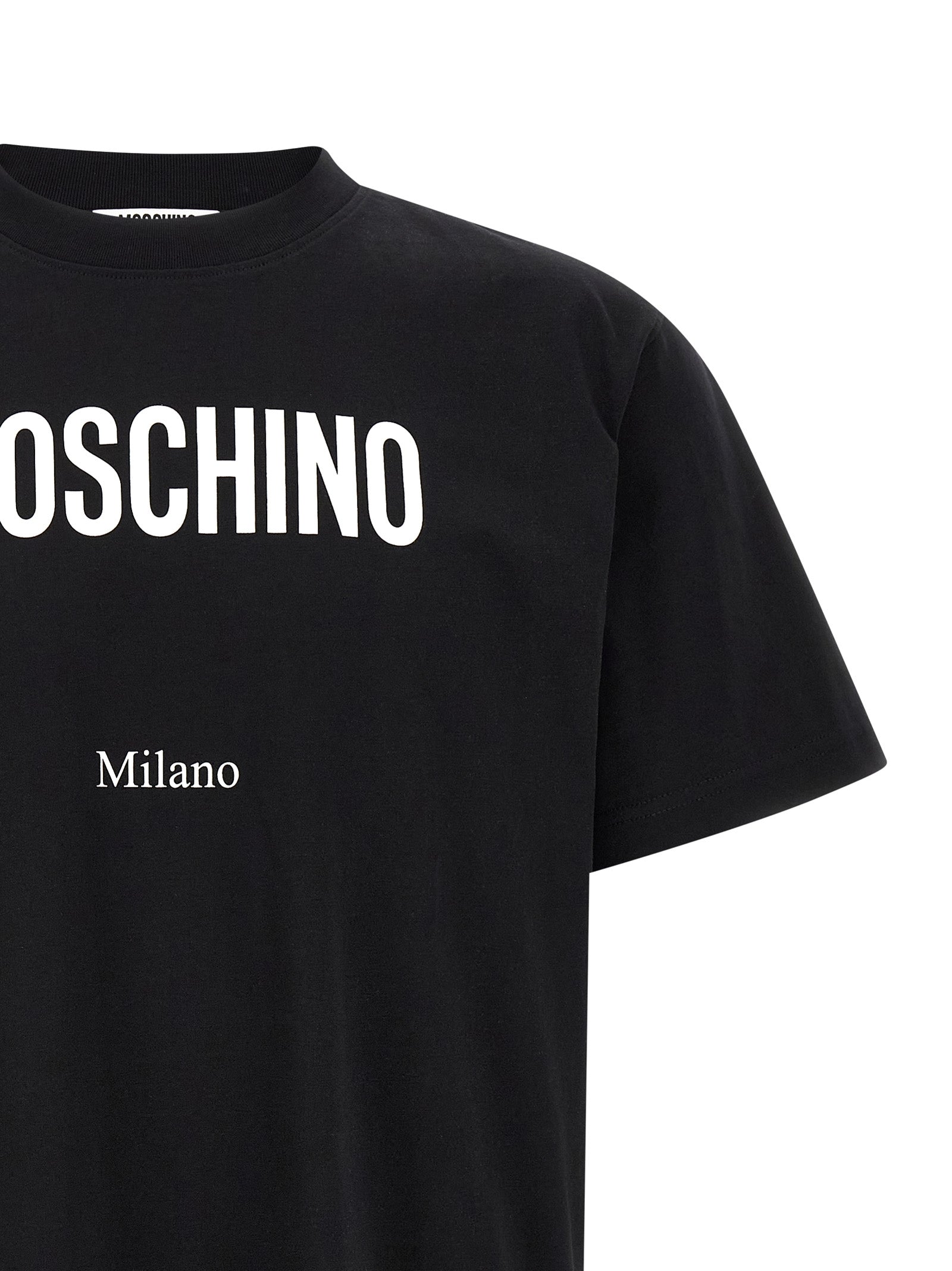 Moschino Bicolor Cotton T-Shirt