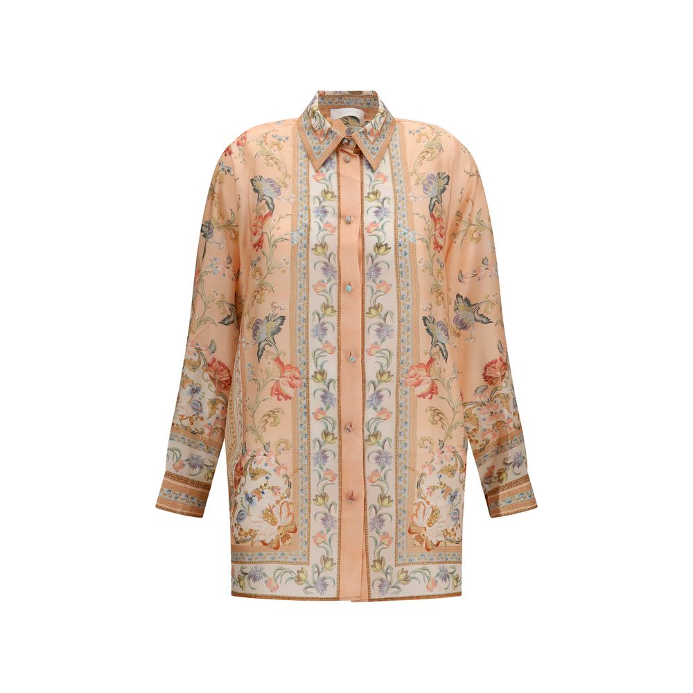 Zimmermann Multicolor Silk Pattern Shirt