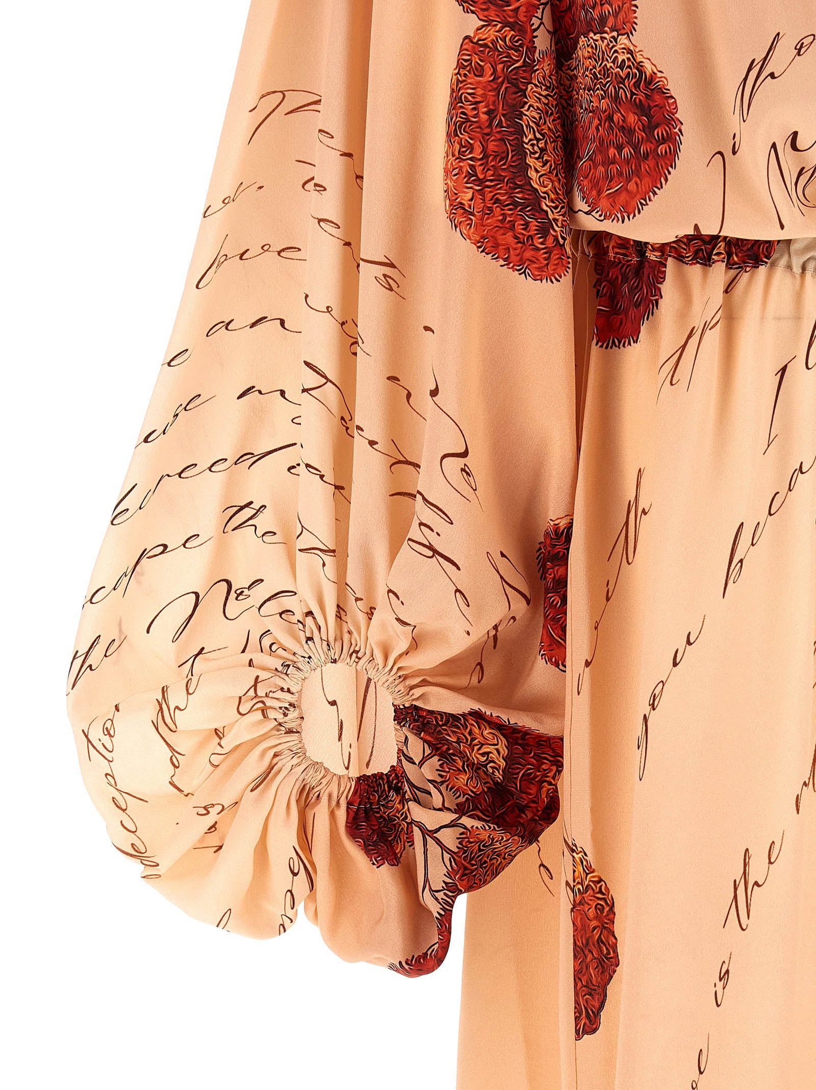F.R.S. - FOR RESTLESS SLEEPERS Multicolor Silk Long Dress