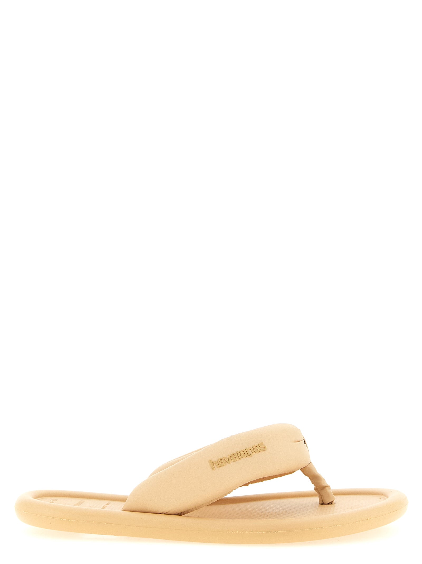 HAVAIANAS Beige Rubber Slides