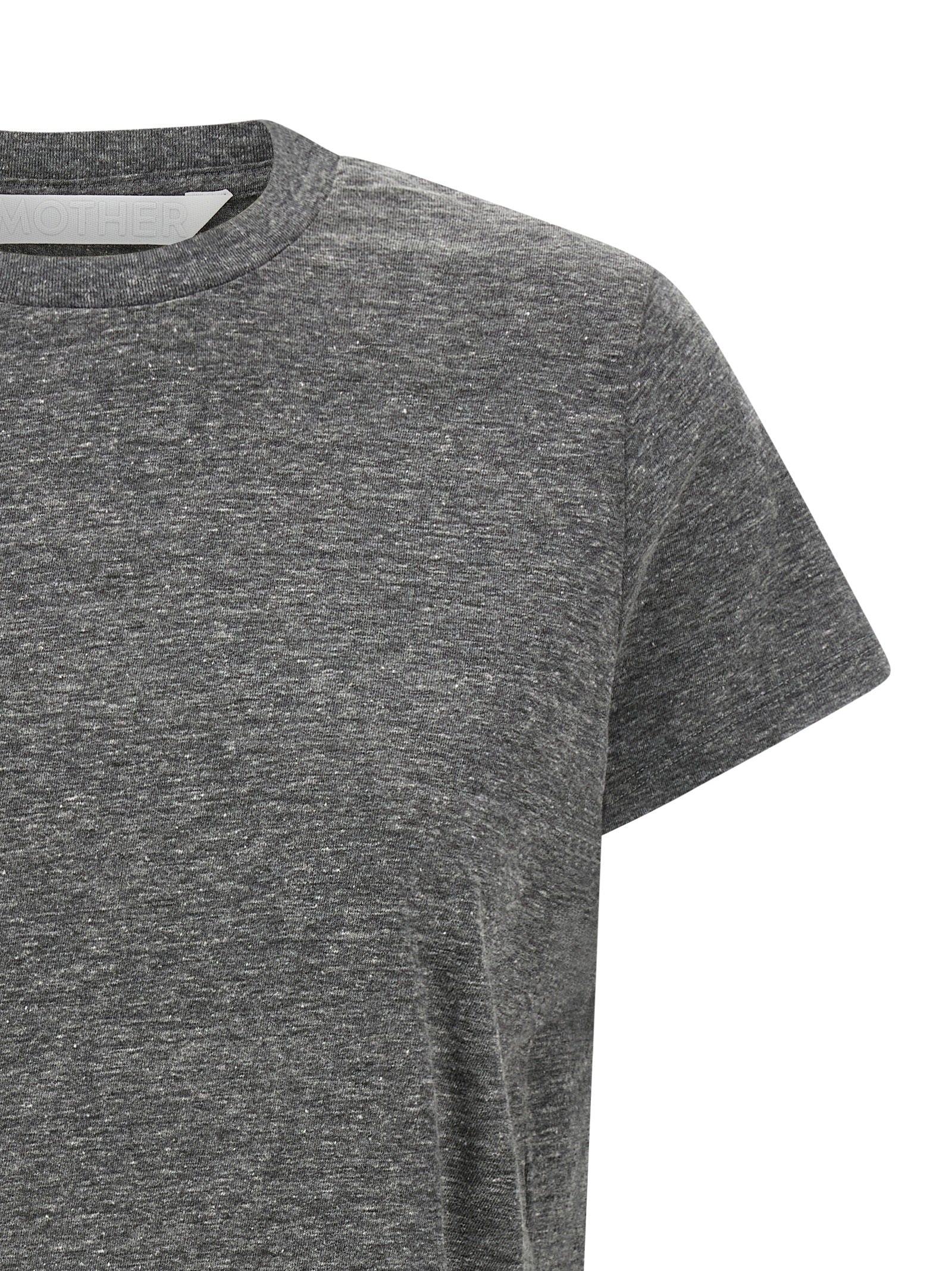 Mother Denim Gray Polyester T-Shirt