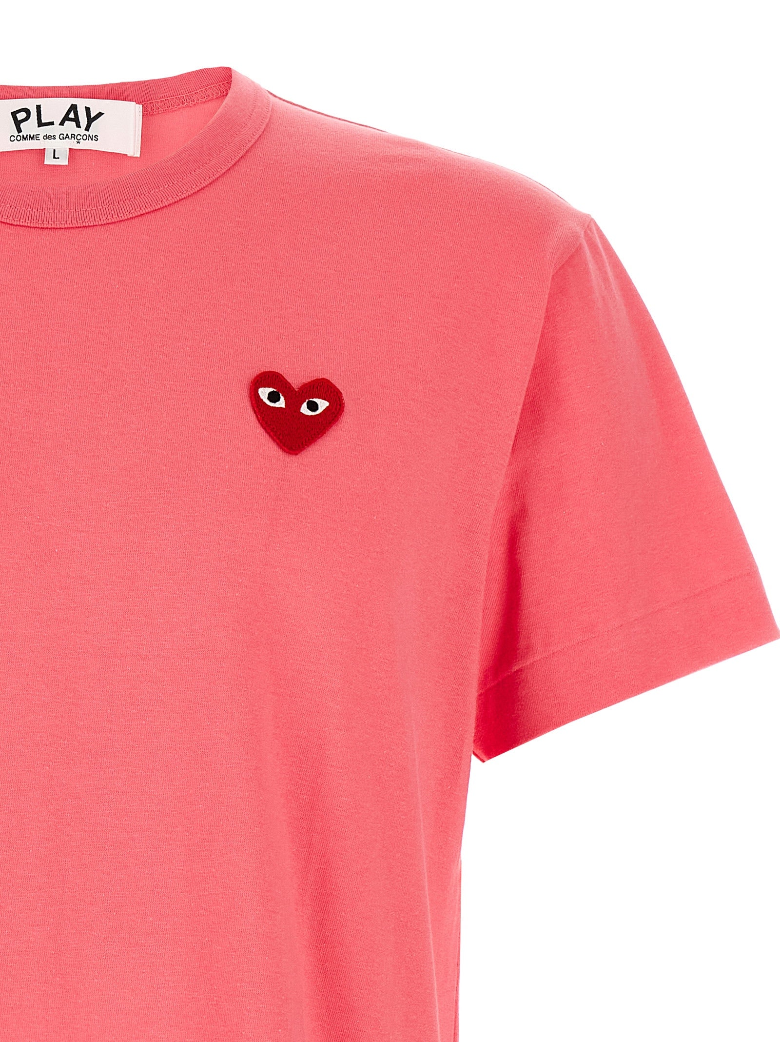 Comme Des Garçons Play Multicolor Cotton T-Shirt