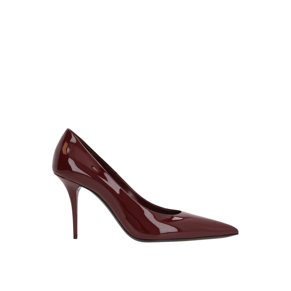 Saint Laurent Multicolor Calfskin Platform Pumps