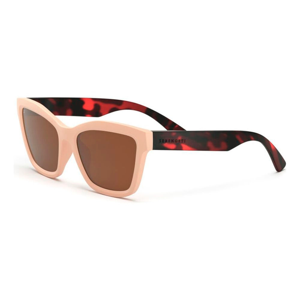 Serengeti White Plastic Sunglasses