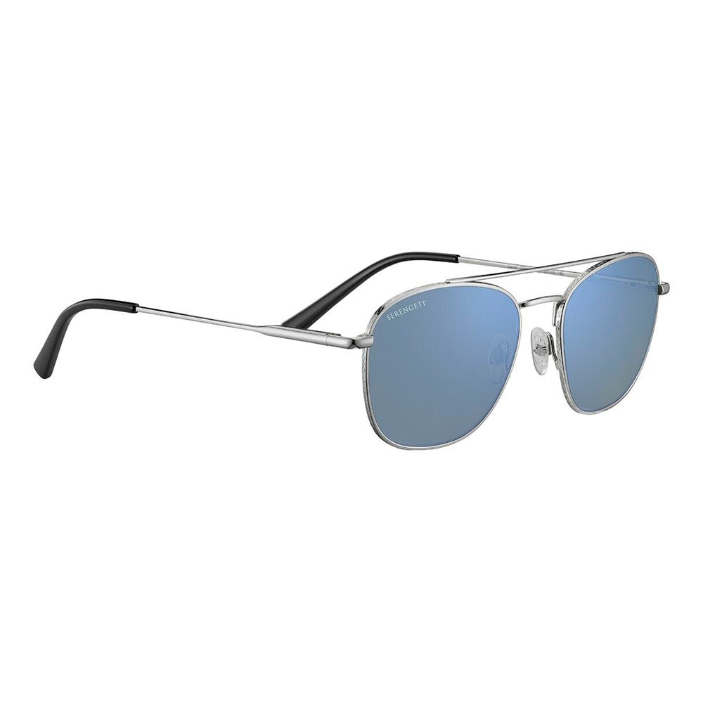 Serengeti Gray Metal Sunglasses