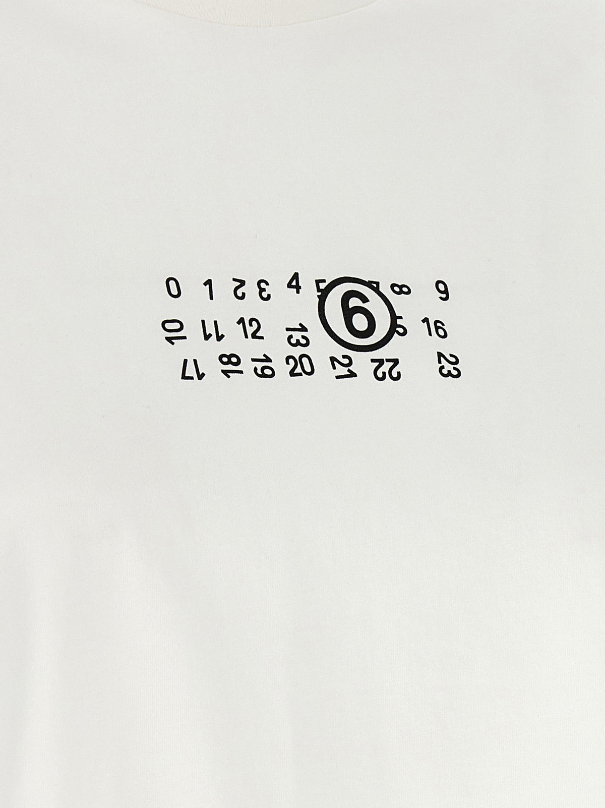 MM6 Maison Margiela White Cotton T-Shirt