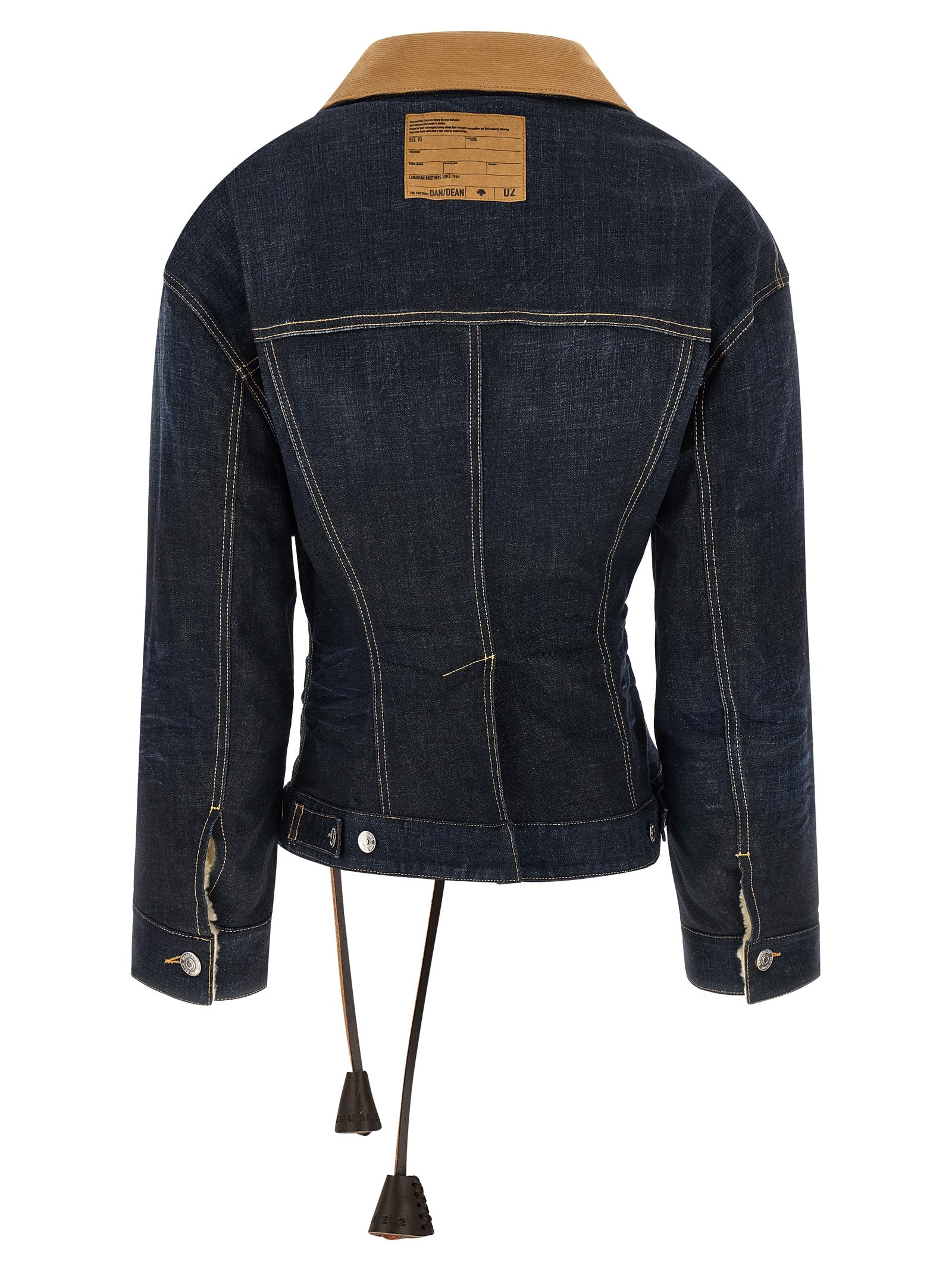 Dsquared² Blue Cotton Denim Jacket