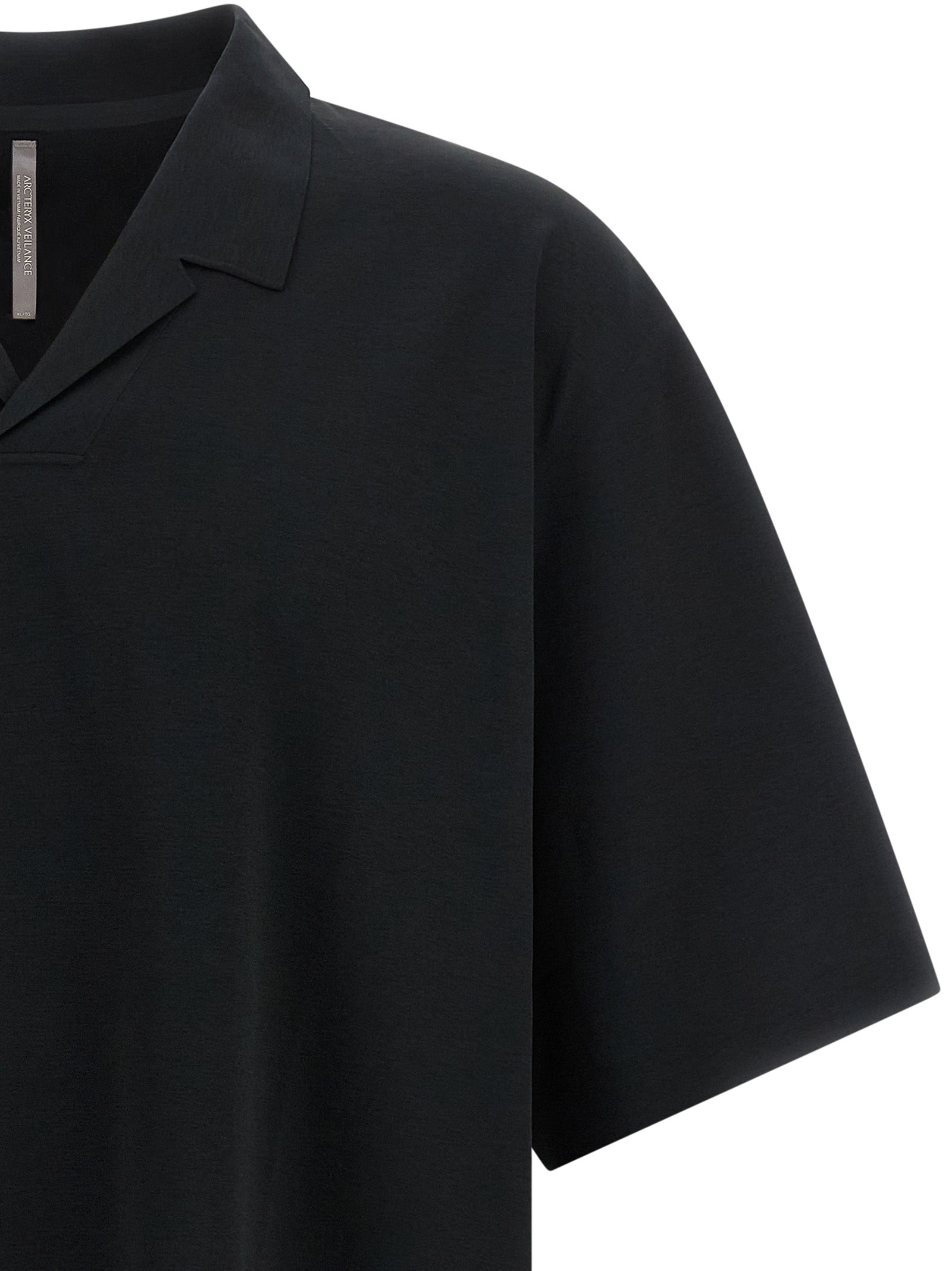 Arc'teryx Veilance Black Polyester Polo Shirt