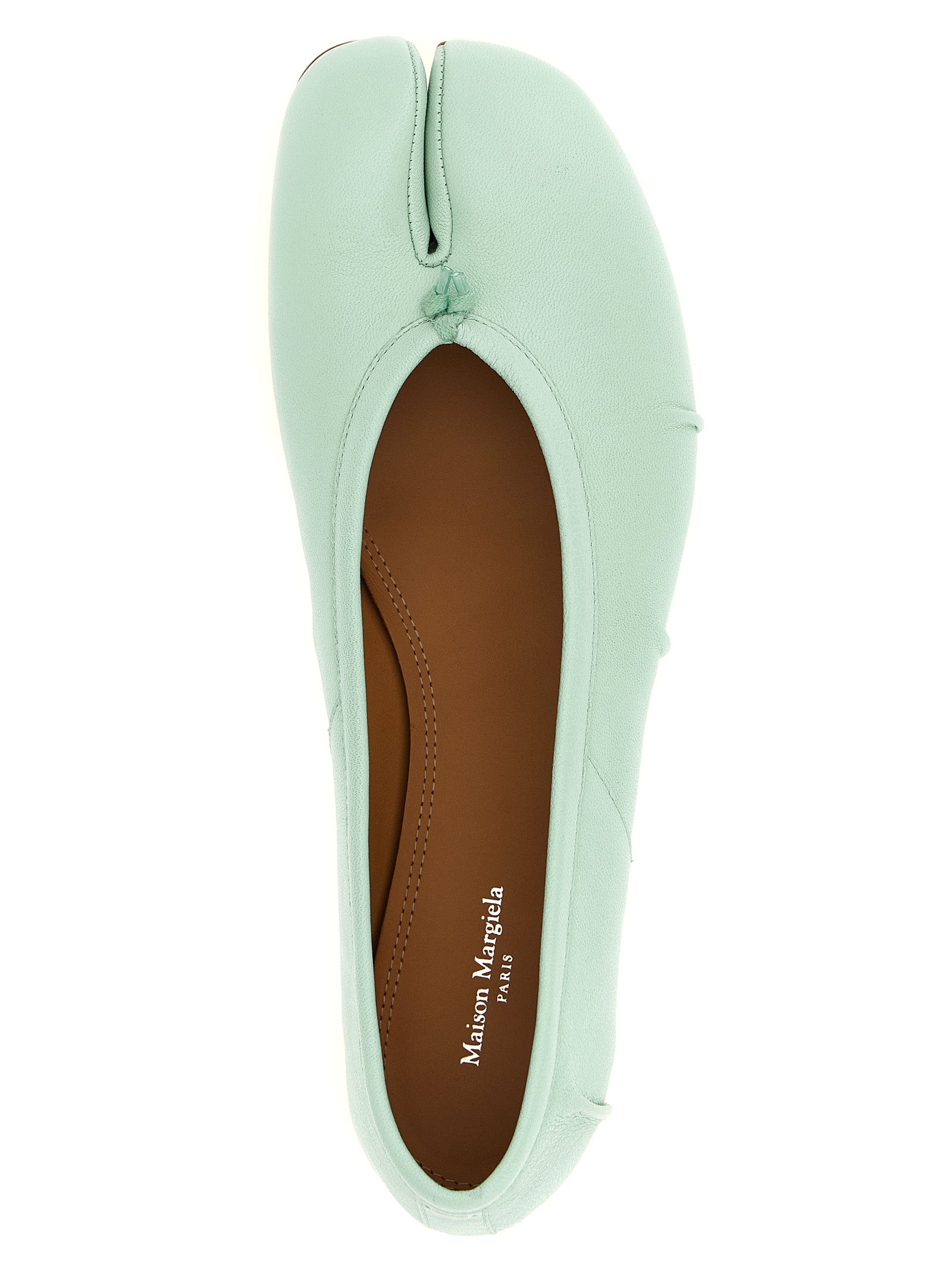 Maison Margiela Bicolor Lamb Leather Ballet Flats