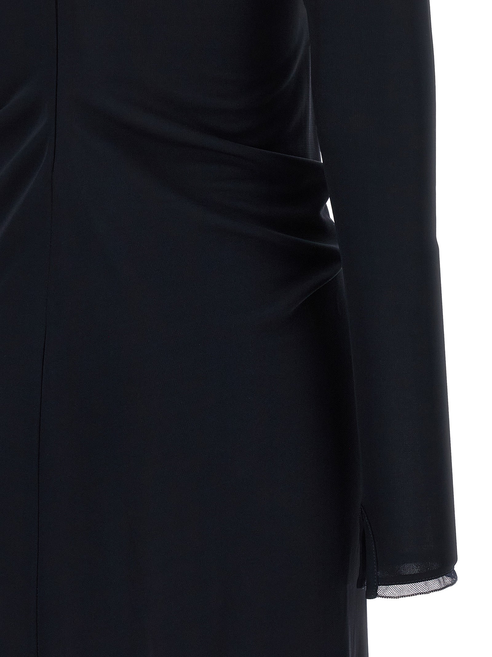 Fabiana Filippi Blue Viscose Long Dress
