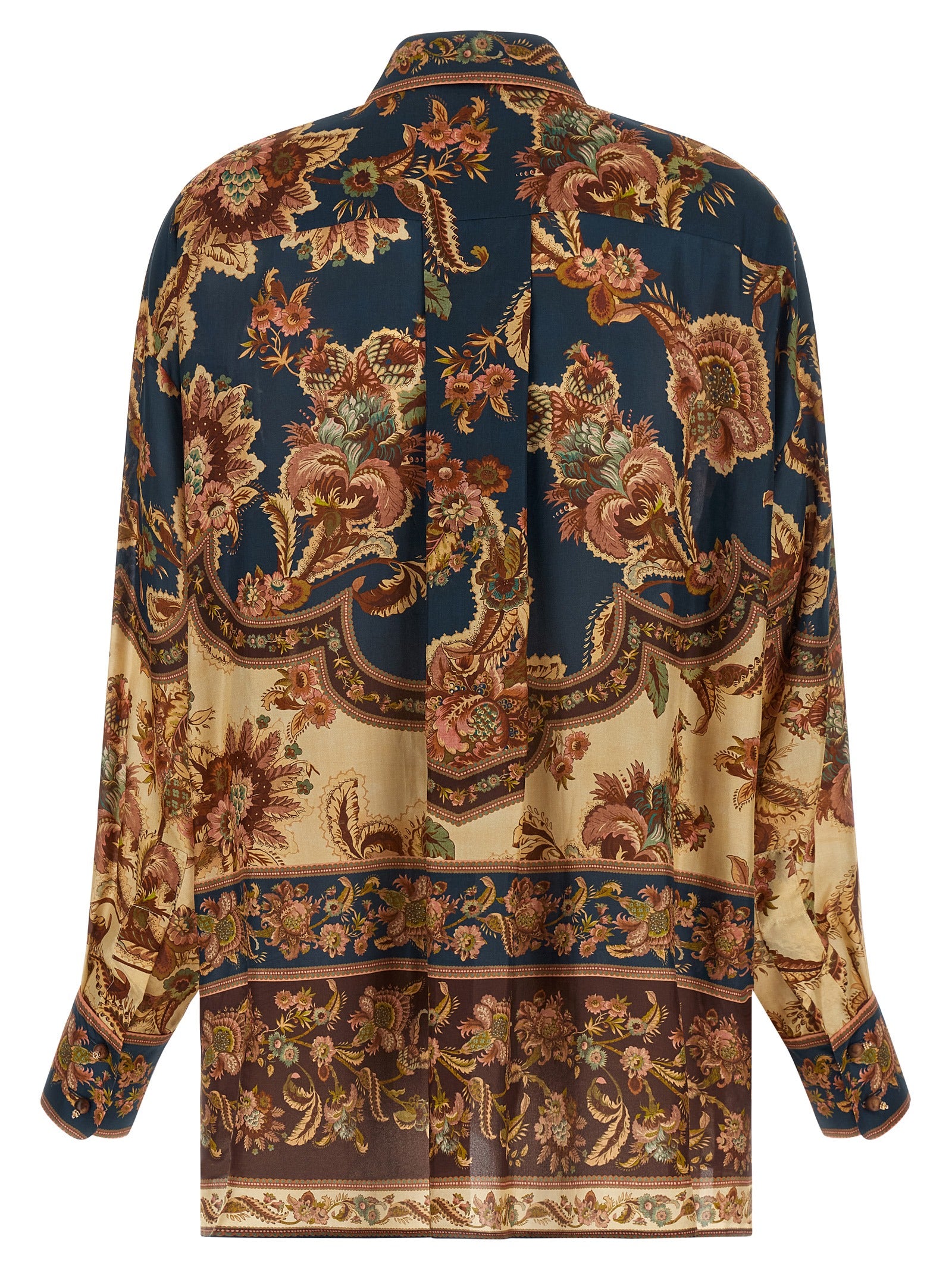 Zimmermann Multicolor Silk Blouse