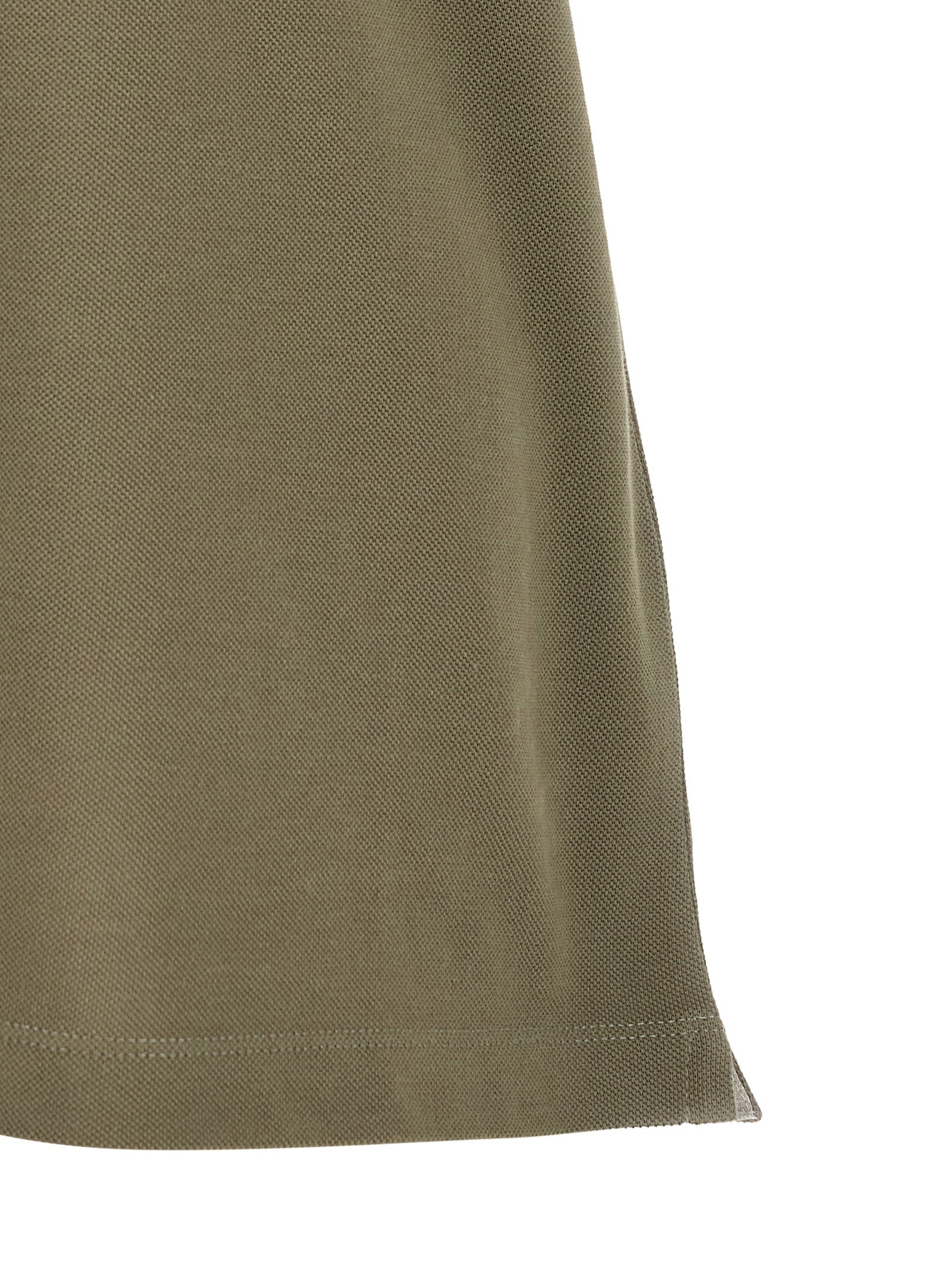 Brunello Cucinelli Bicolor Cotton Polo Shirt