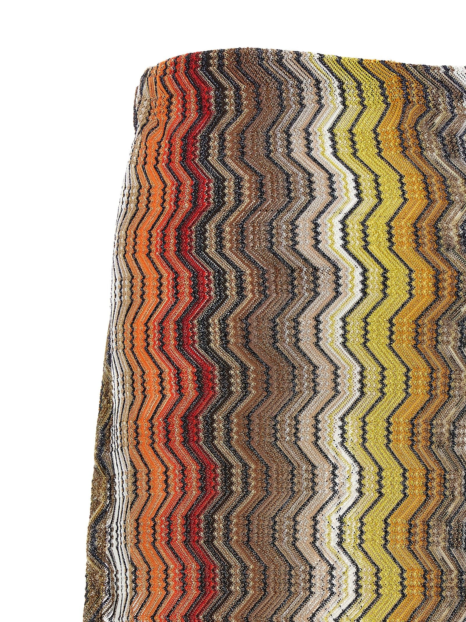 Missoni Multicolor Viscose Mini Skirt