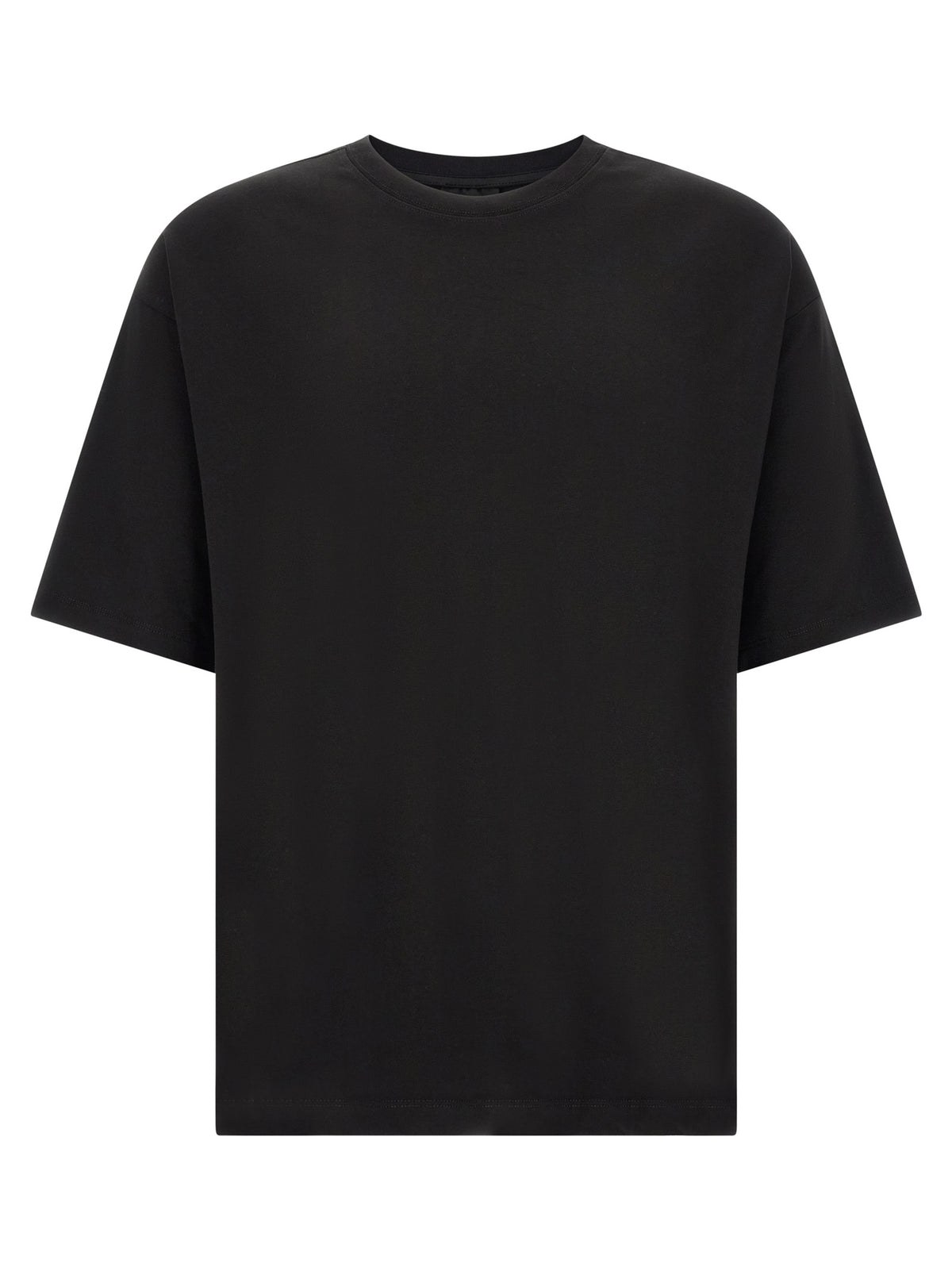 Thom Krom Black Cotton T-Shirt