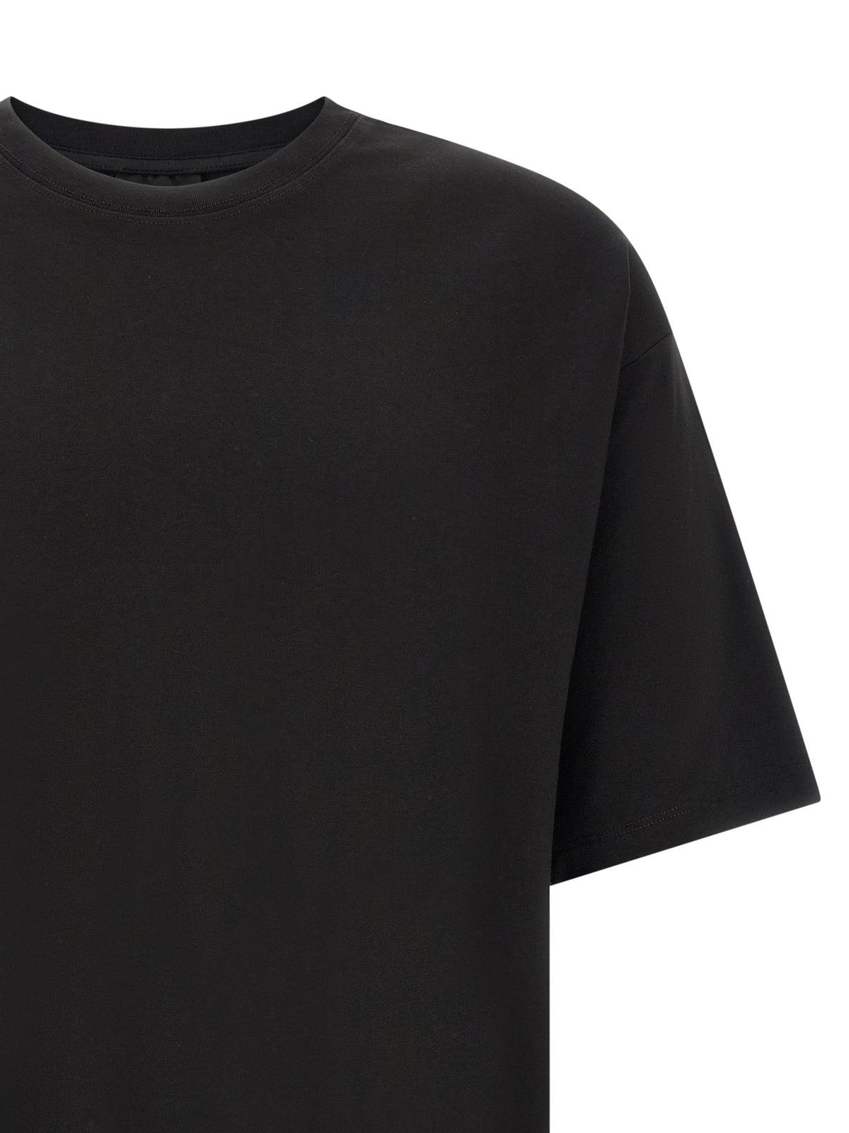 Thom Krom Black Cotton T-Shirt
