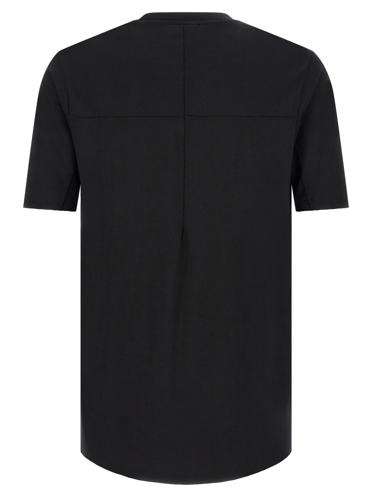 Thom Krom Black Viscose T-Shirt