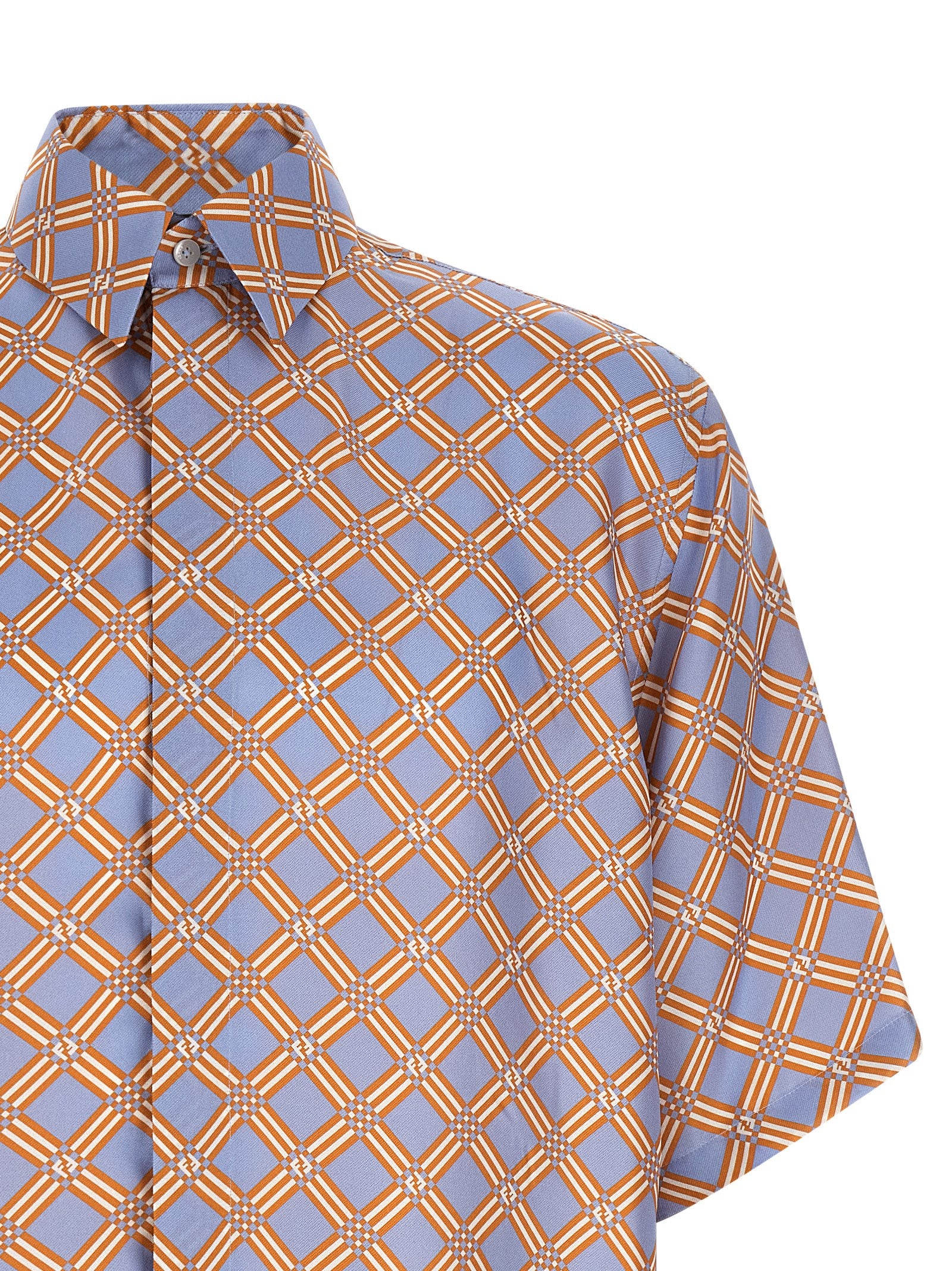 Fendi Multicolor Silk Blouse