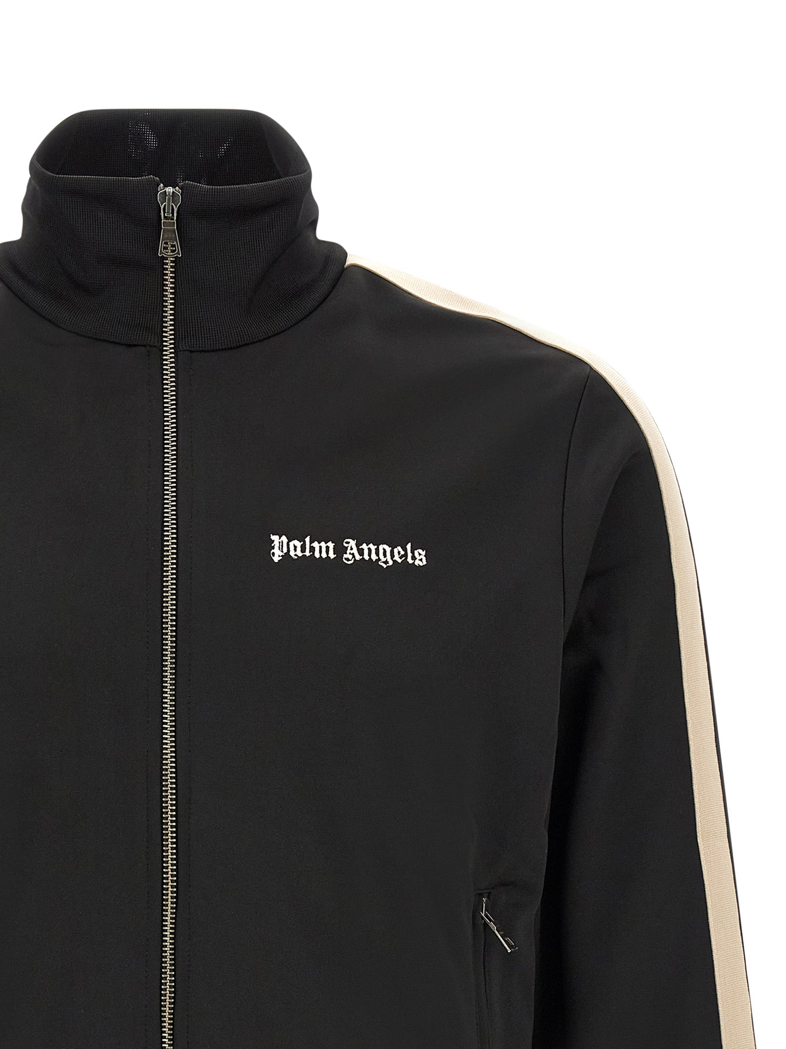 Palm Angels Black Polyester Sweatshirt