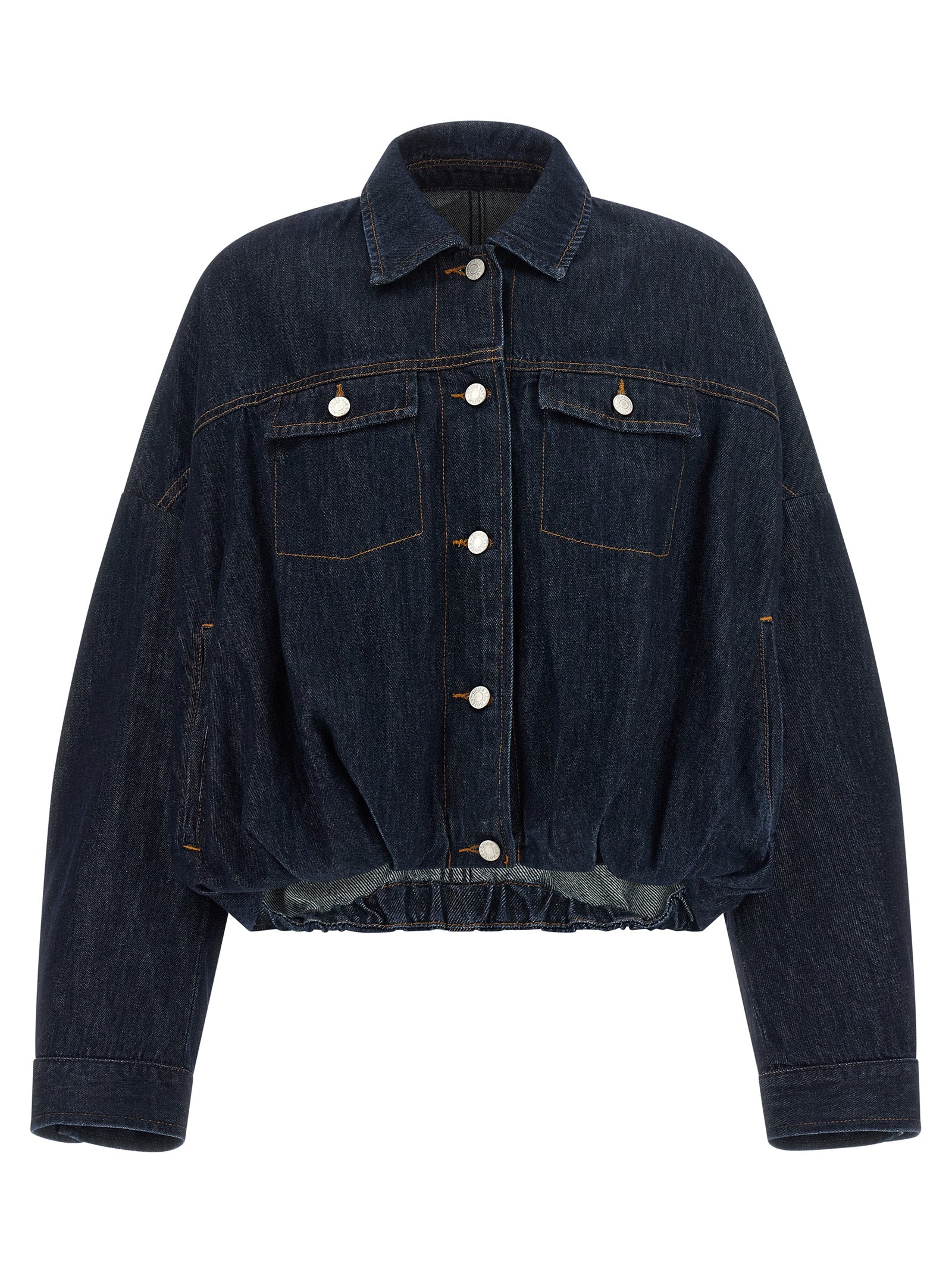 Dries Van Noten Blue Cotton Denim Jacket