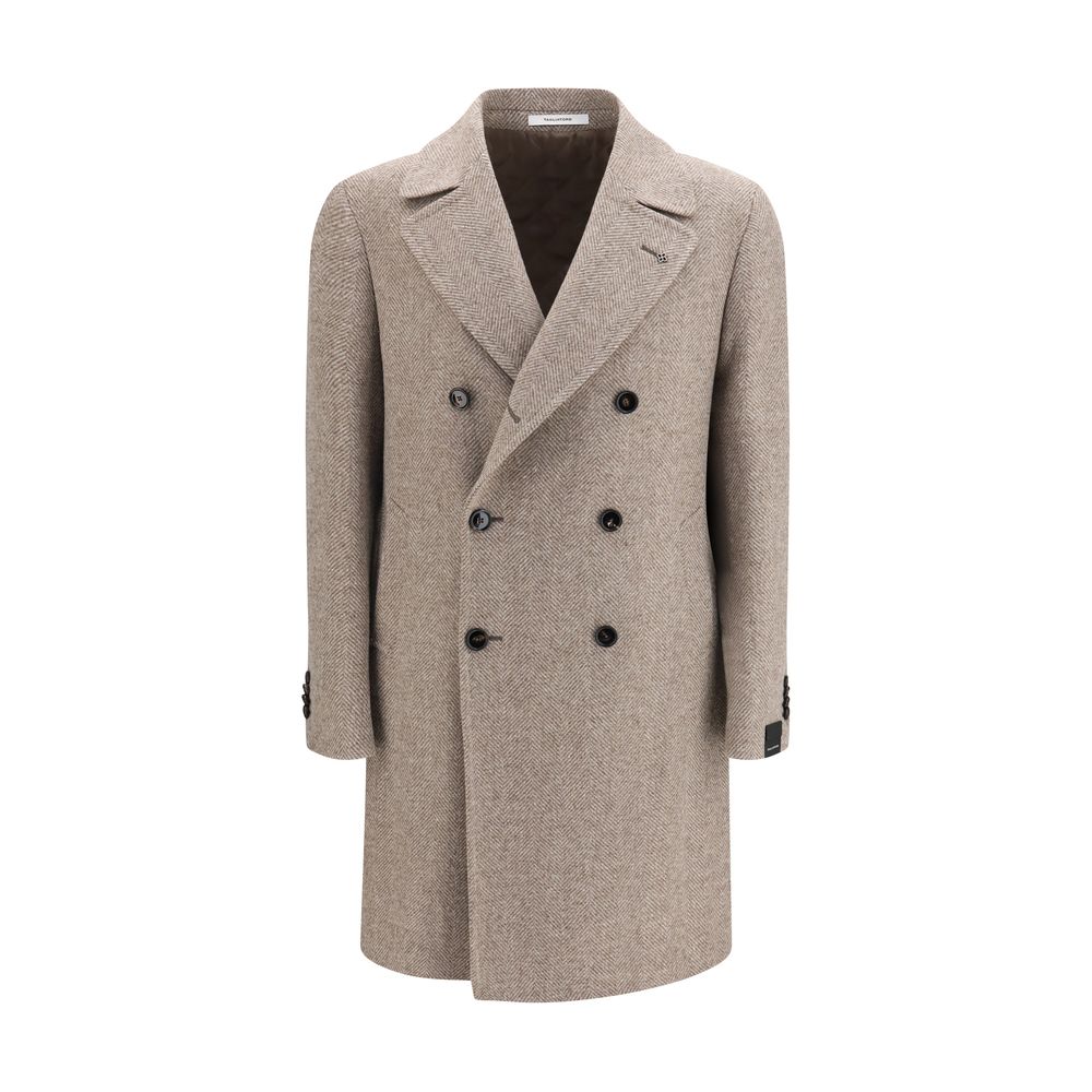 Tagliatore Beige Wool Oves Aries Coat