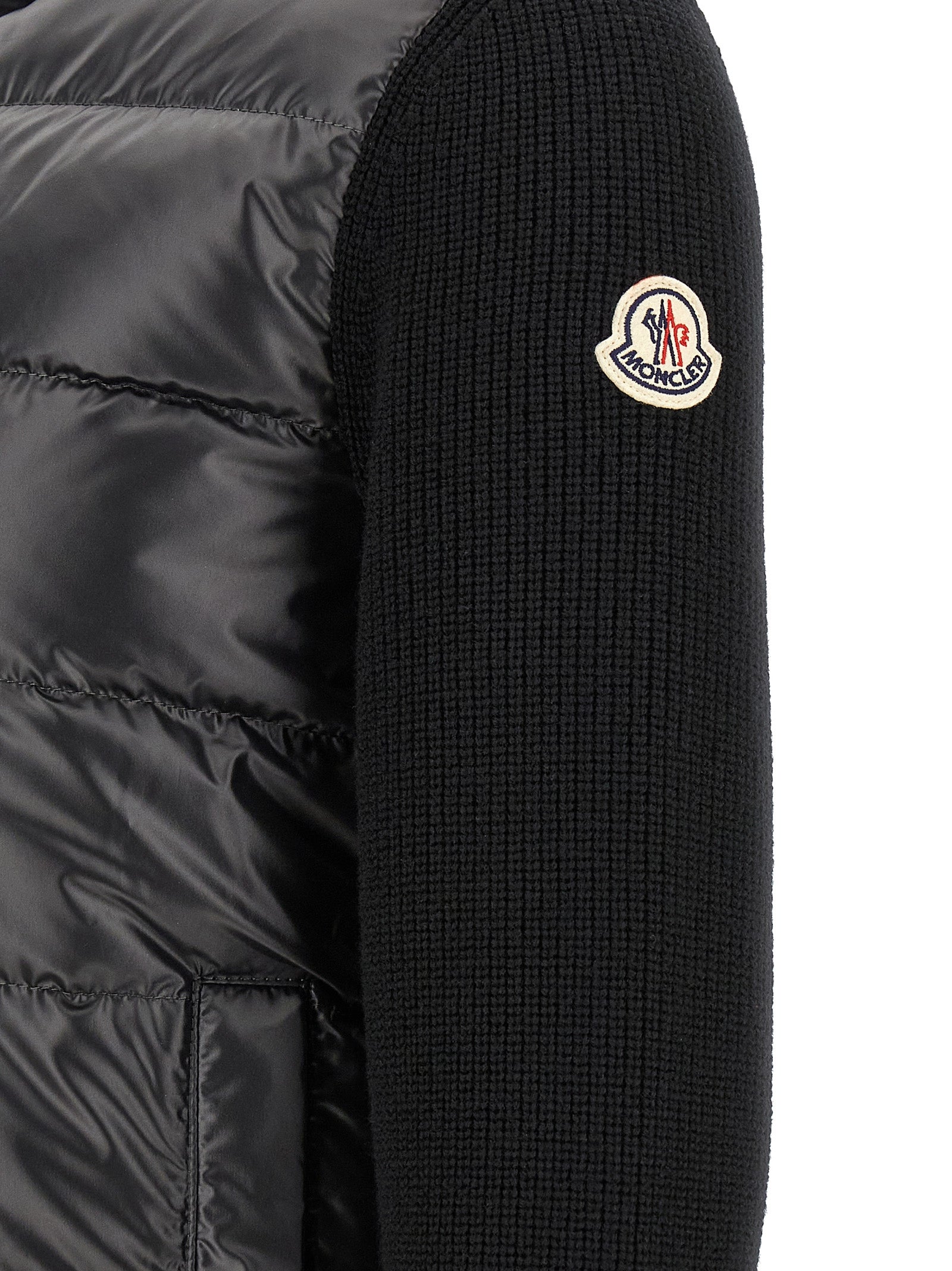 Moncler Black Polyester Cardigan