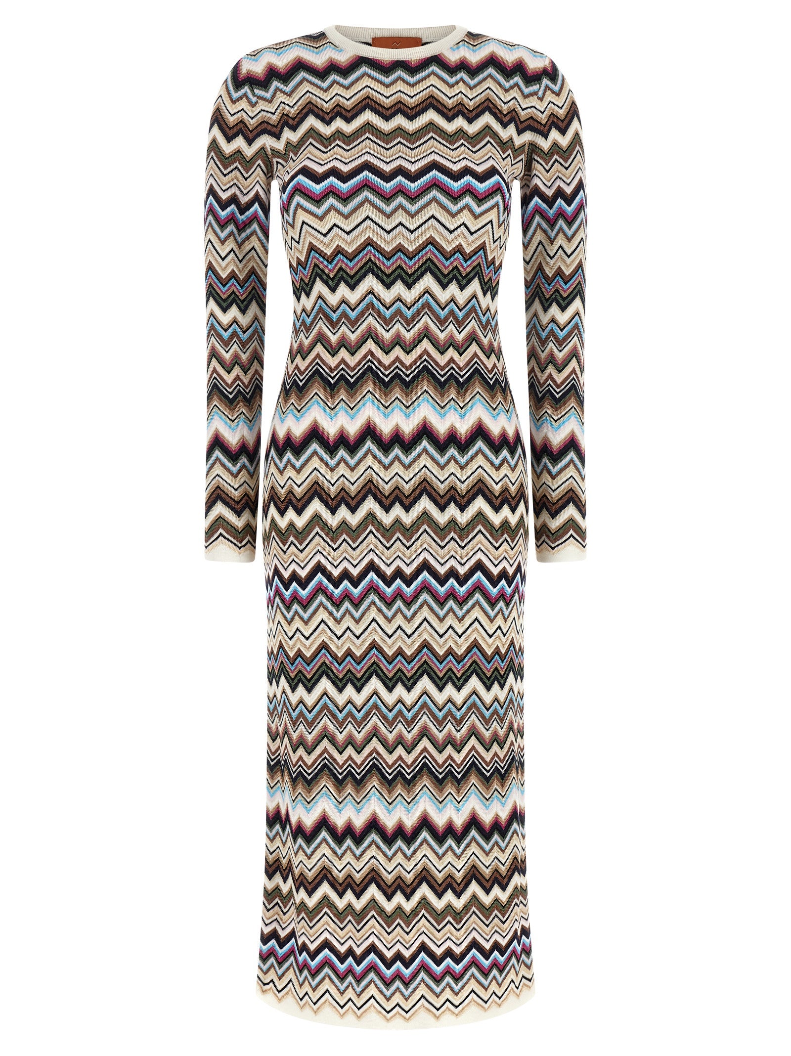 Missoni Multicolor Viscose Midi Dress