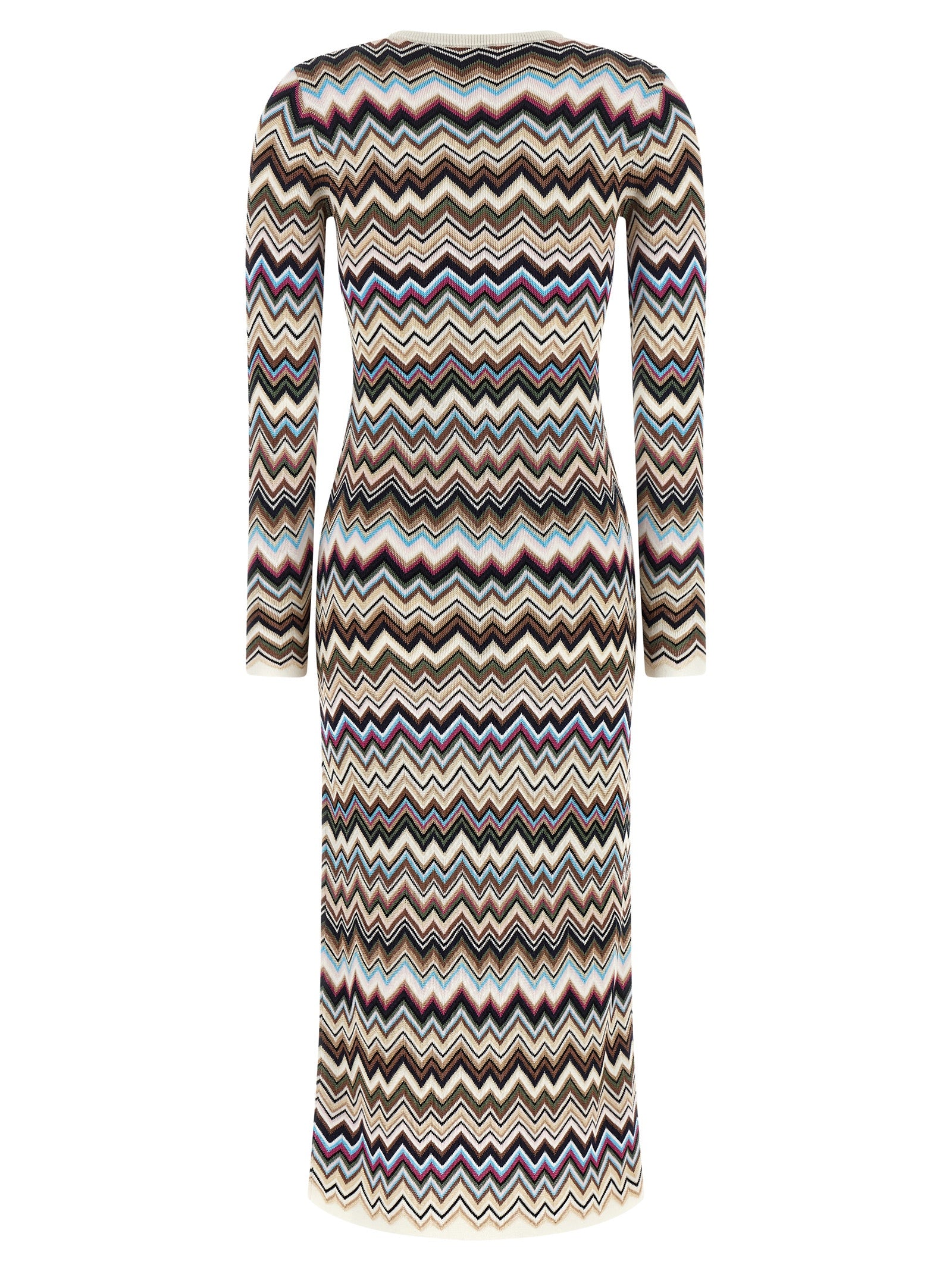 Missoni Multicolor Viscose Midi Dress