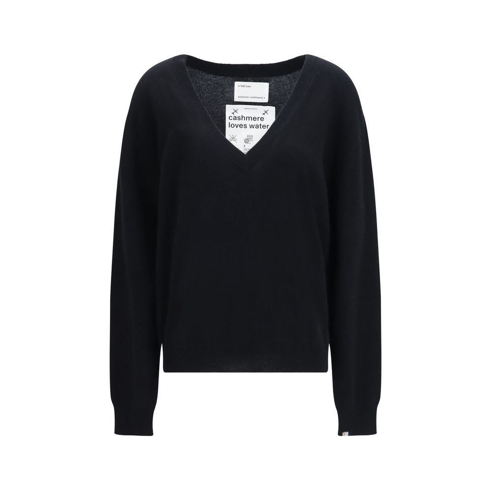 Extreme Cashmere Black Cashmere Sweater