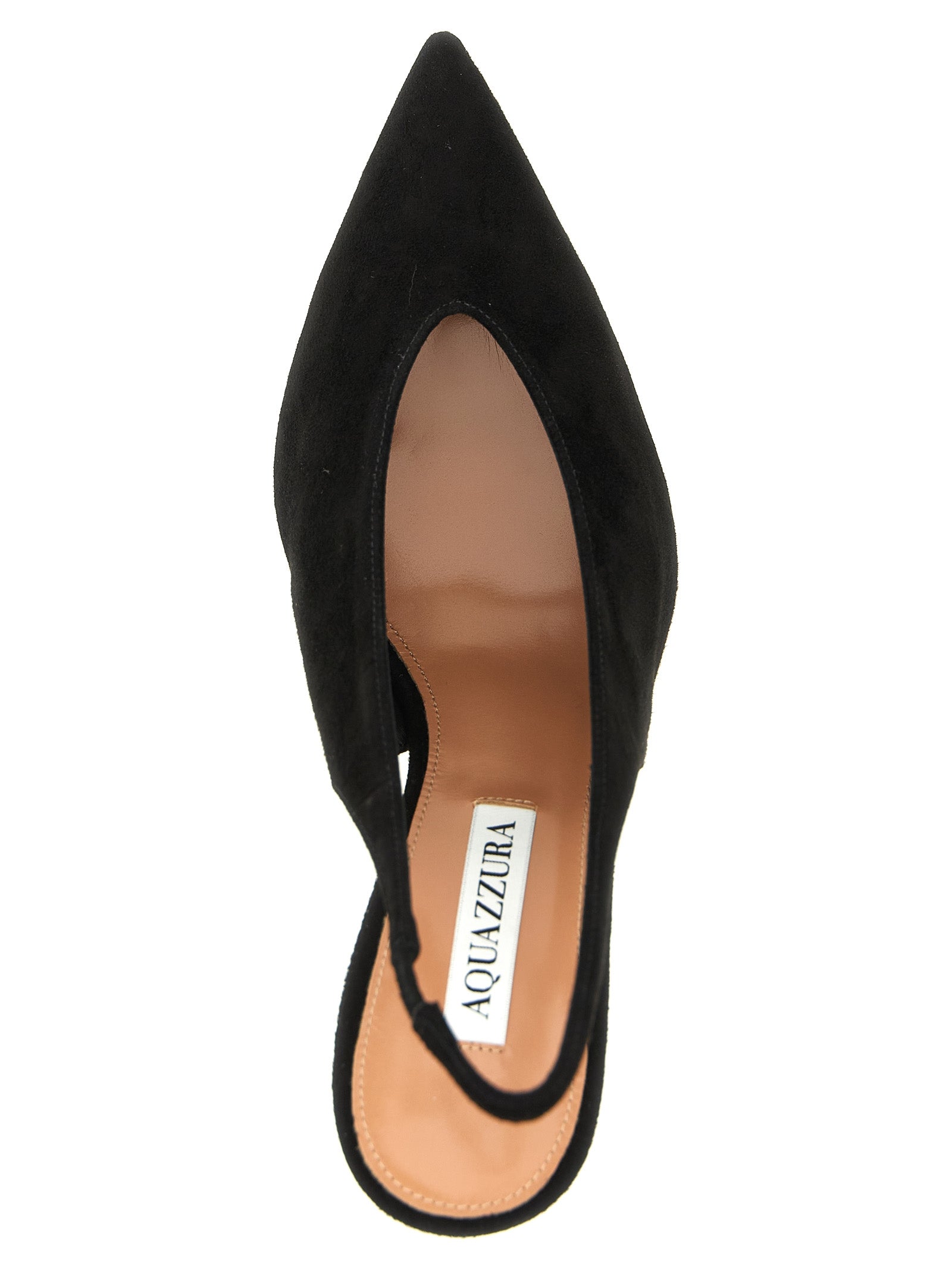 Aquazzura Black Calfskin High Heel Pumps