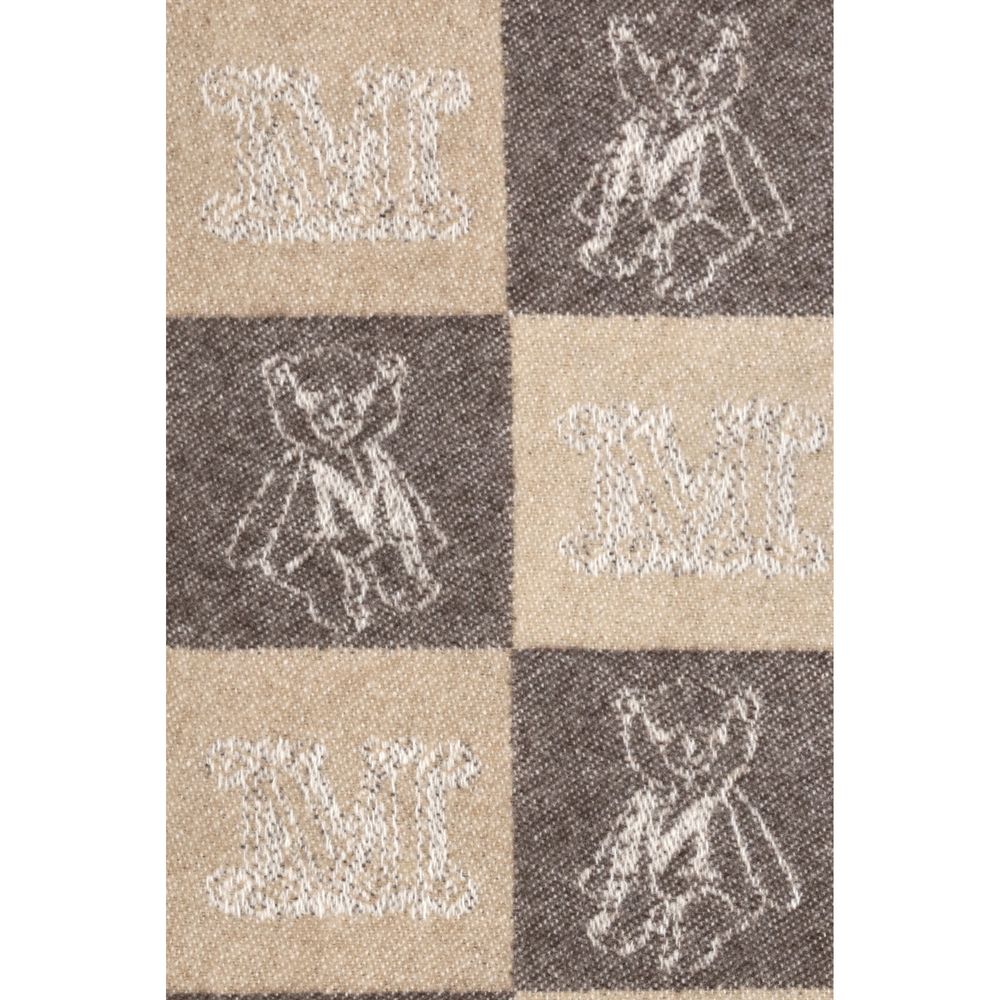 Max Mara Beige Cashmere Scarf