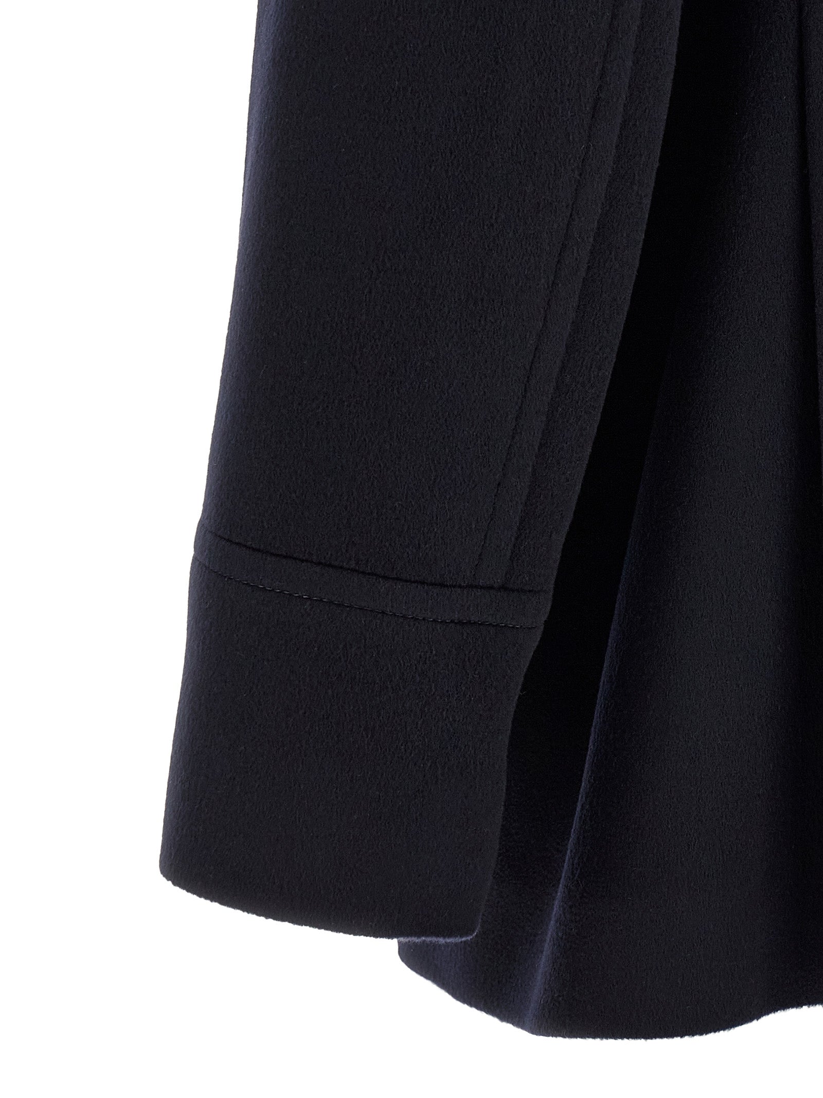 Brunello Cucinelli Blue Virgin Wool Coat