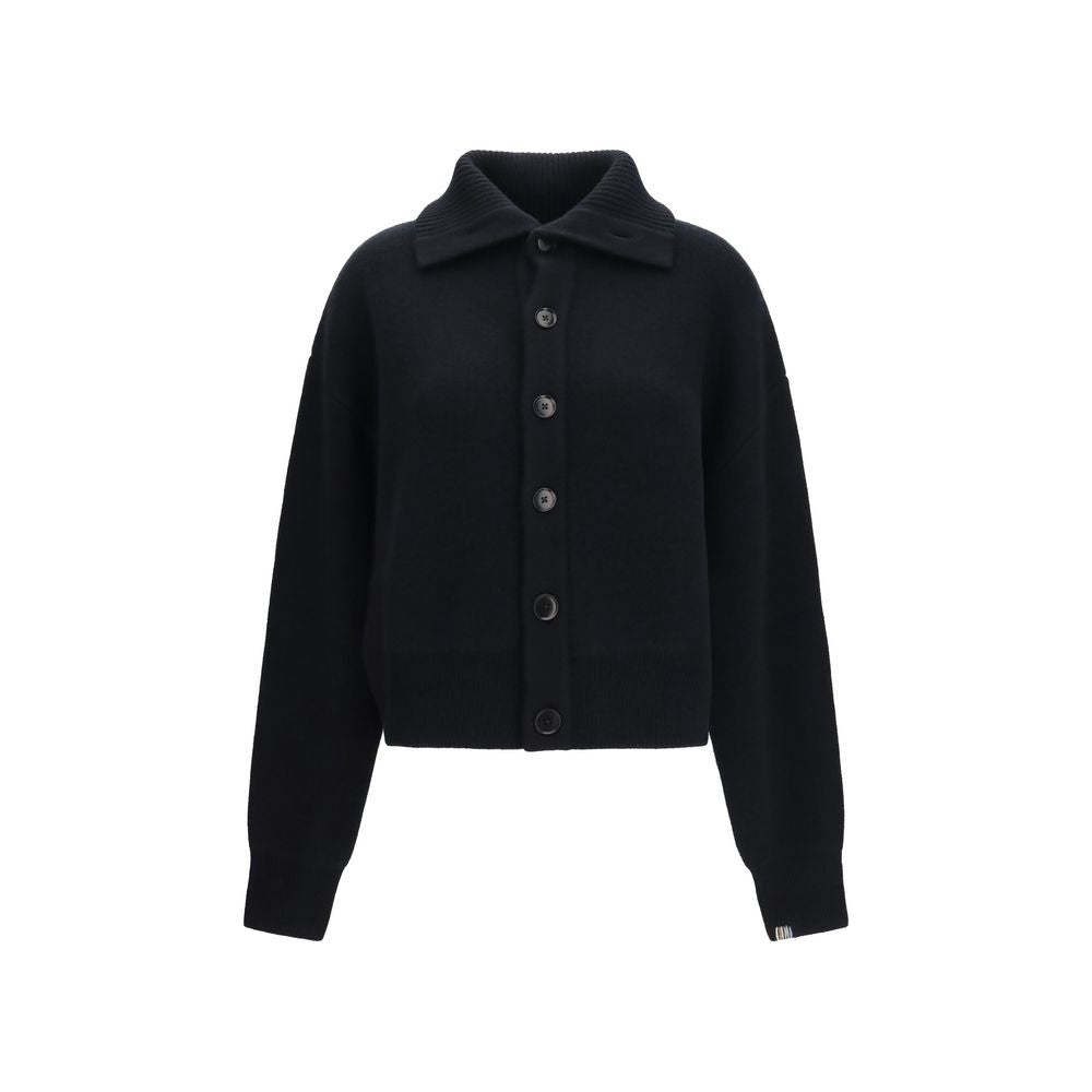 Extreme Cashmere Black Cashmere Cardigan