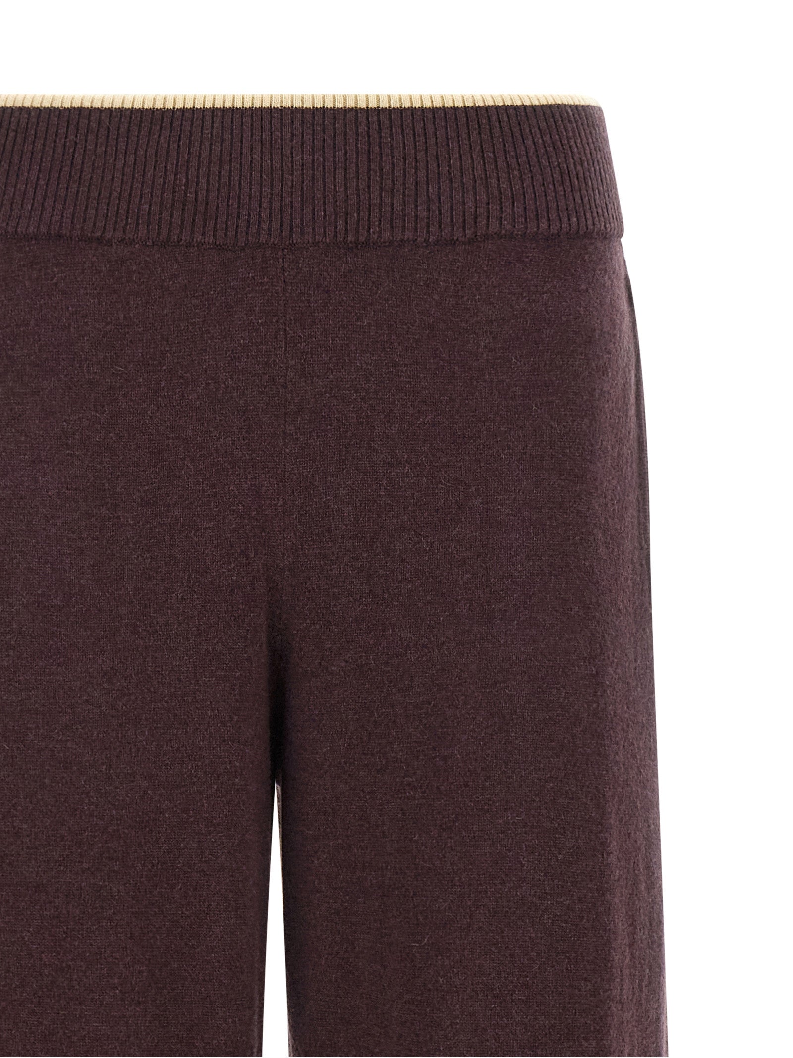 PINKO Purple Wool Casual Pants