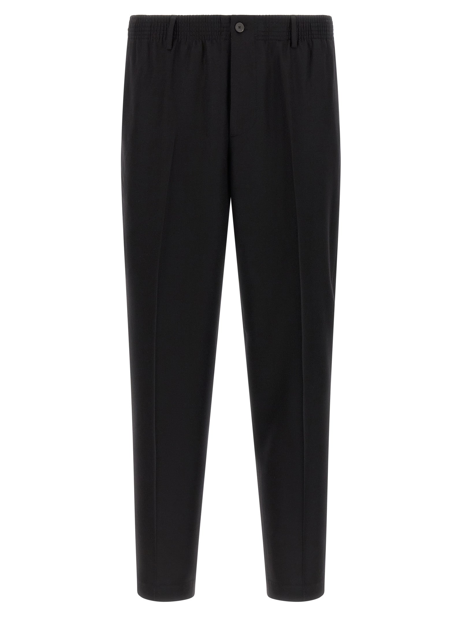 CELLAR DOOR Black Virgin Wool Pants