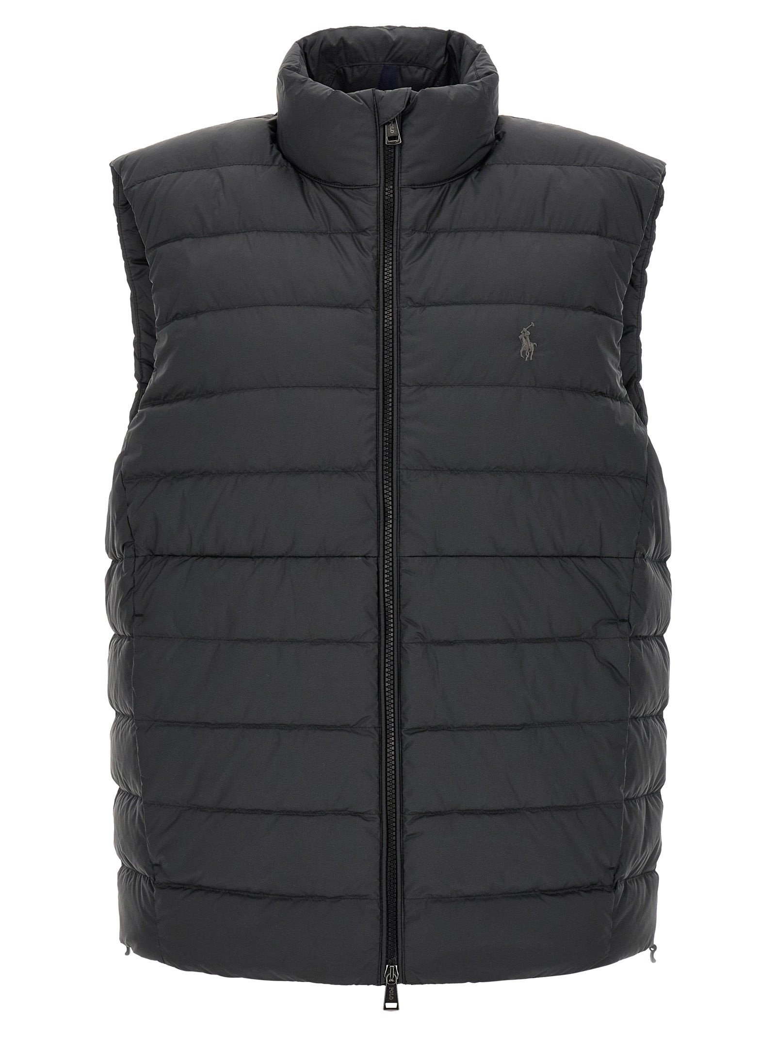 Polo Ralph Lauren Black Polyester Sleeveless Jacket